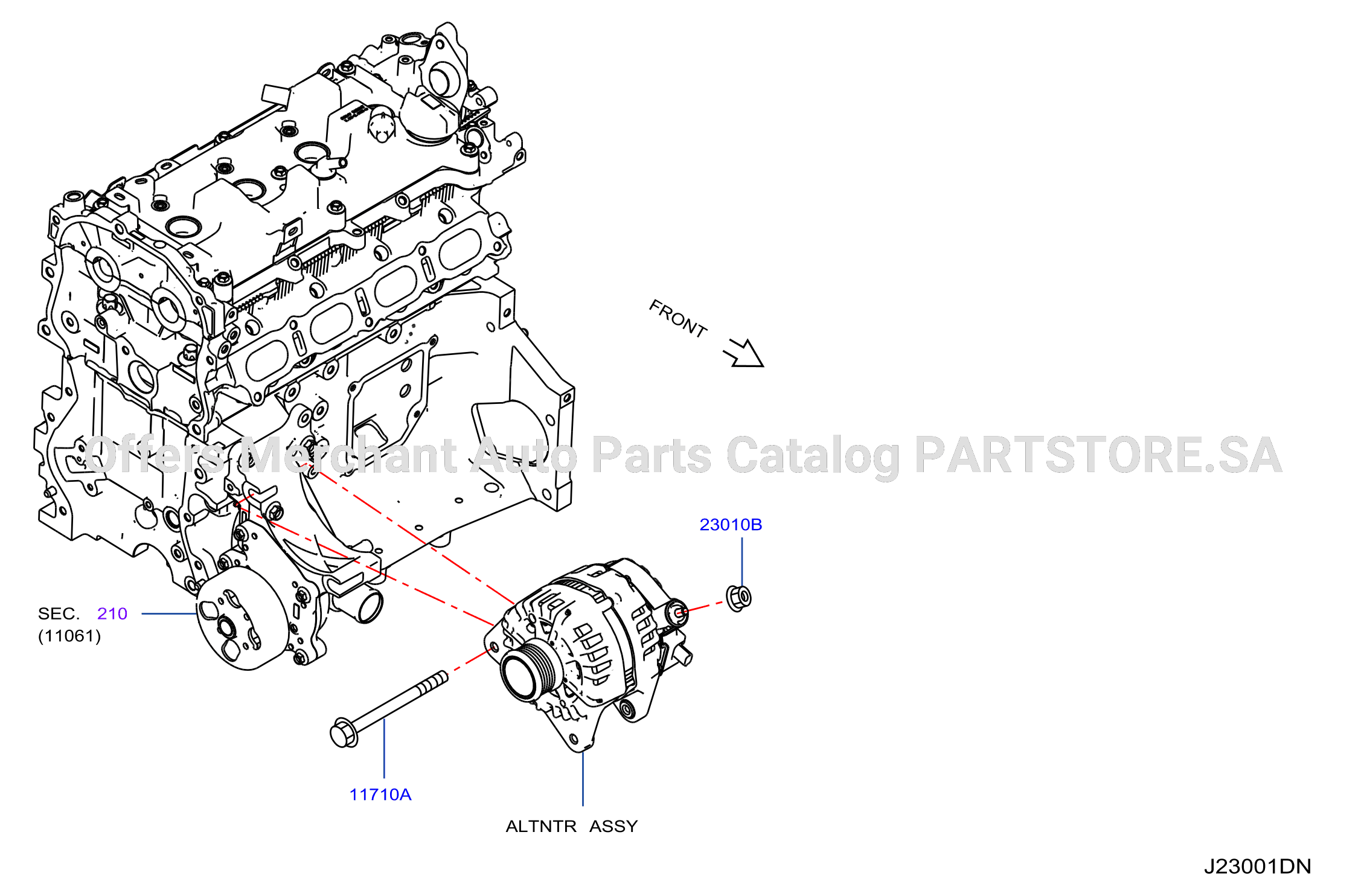 Alternator Fitting