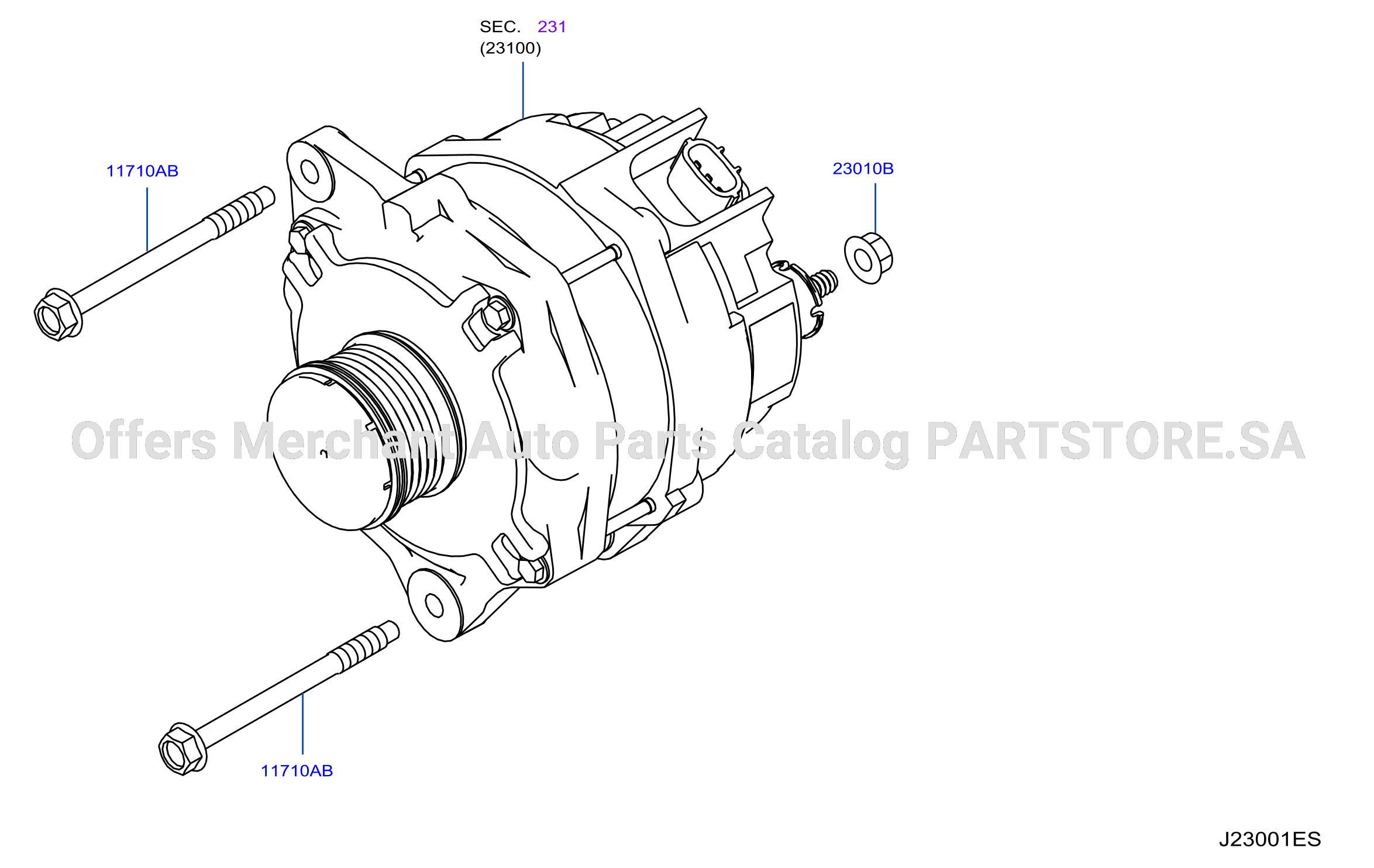 Alternator Fitting Alternator Fitting