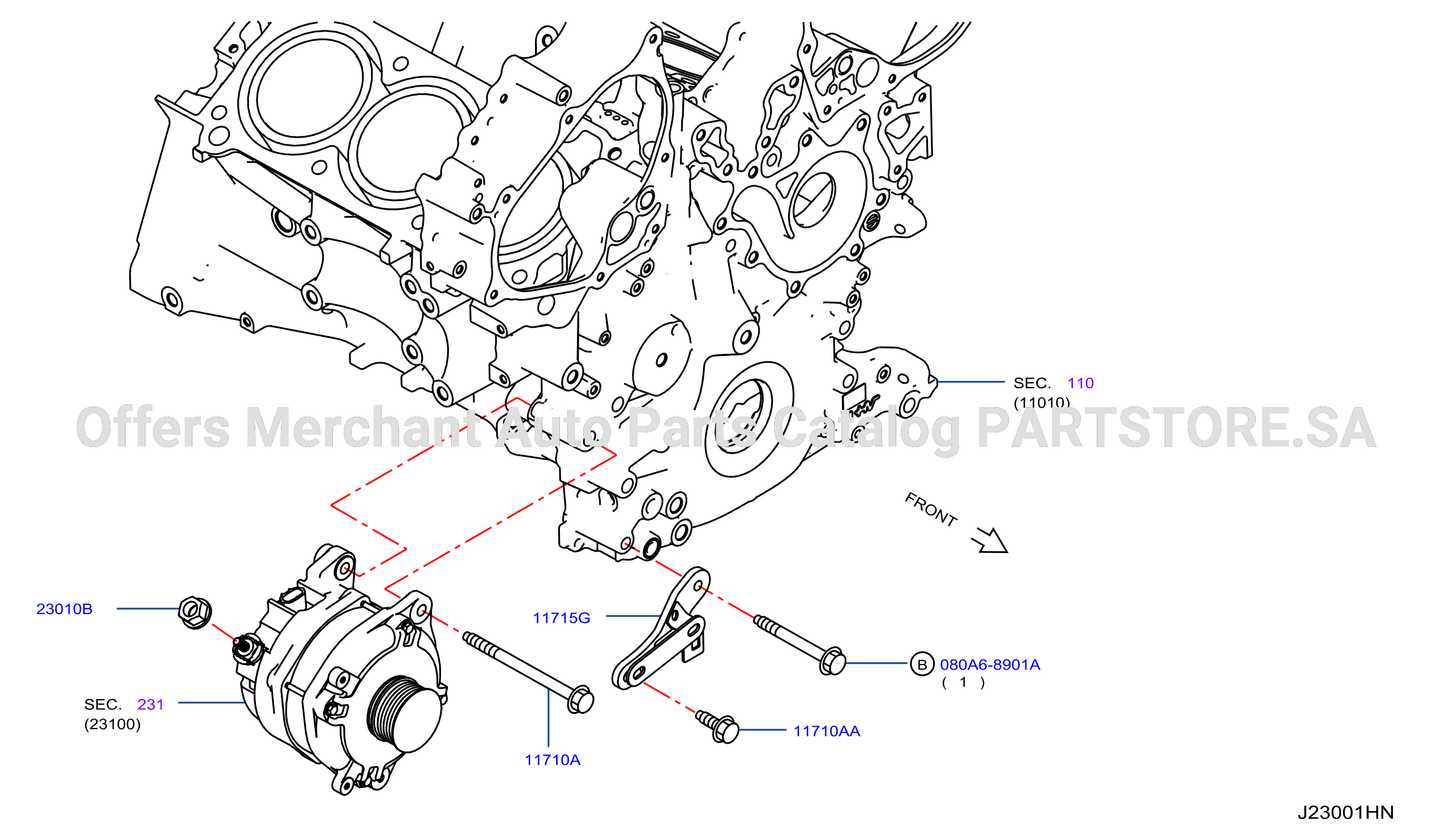 Alternator Fitting