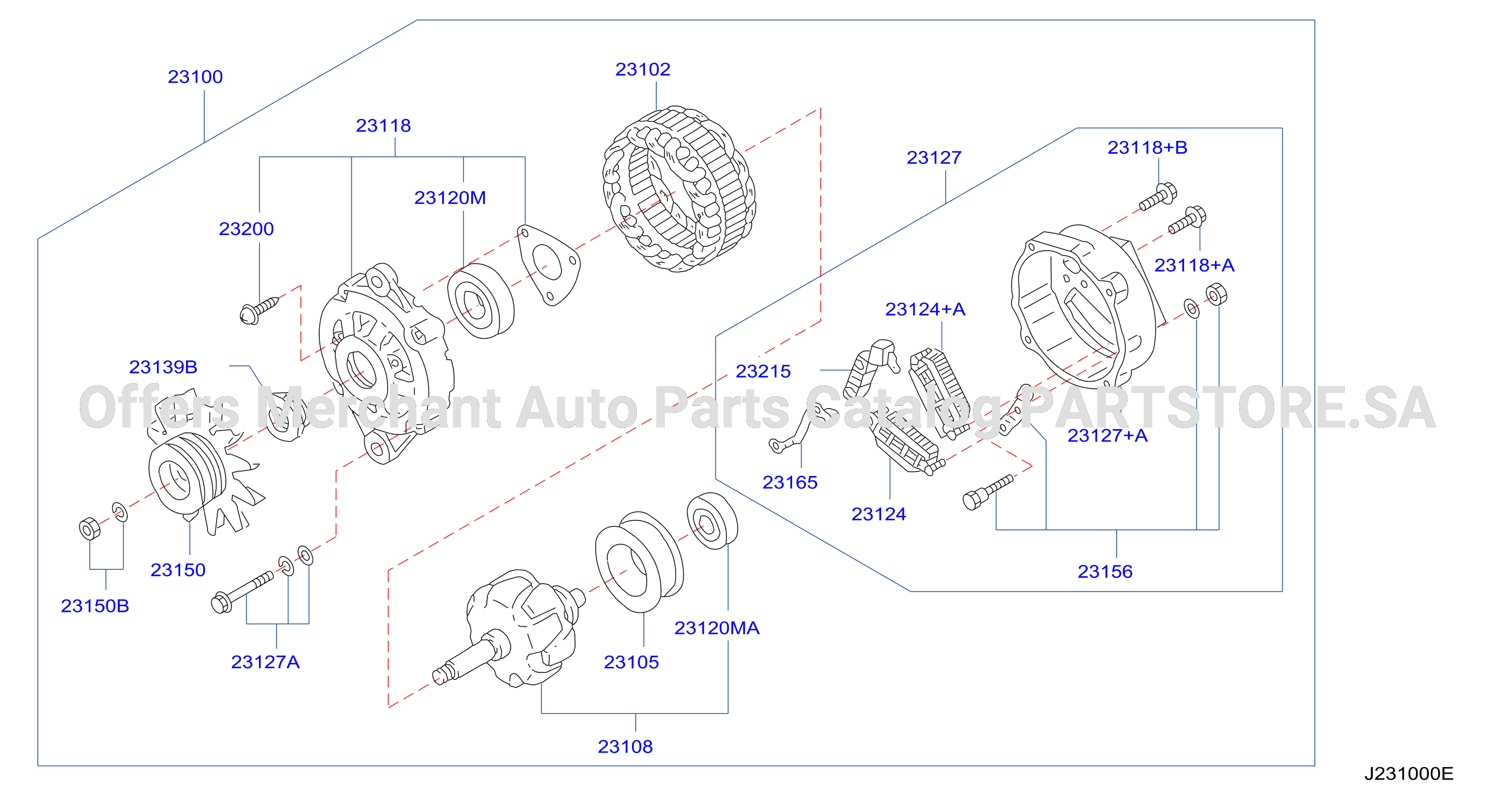 Alternator Mitsubishi