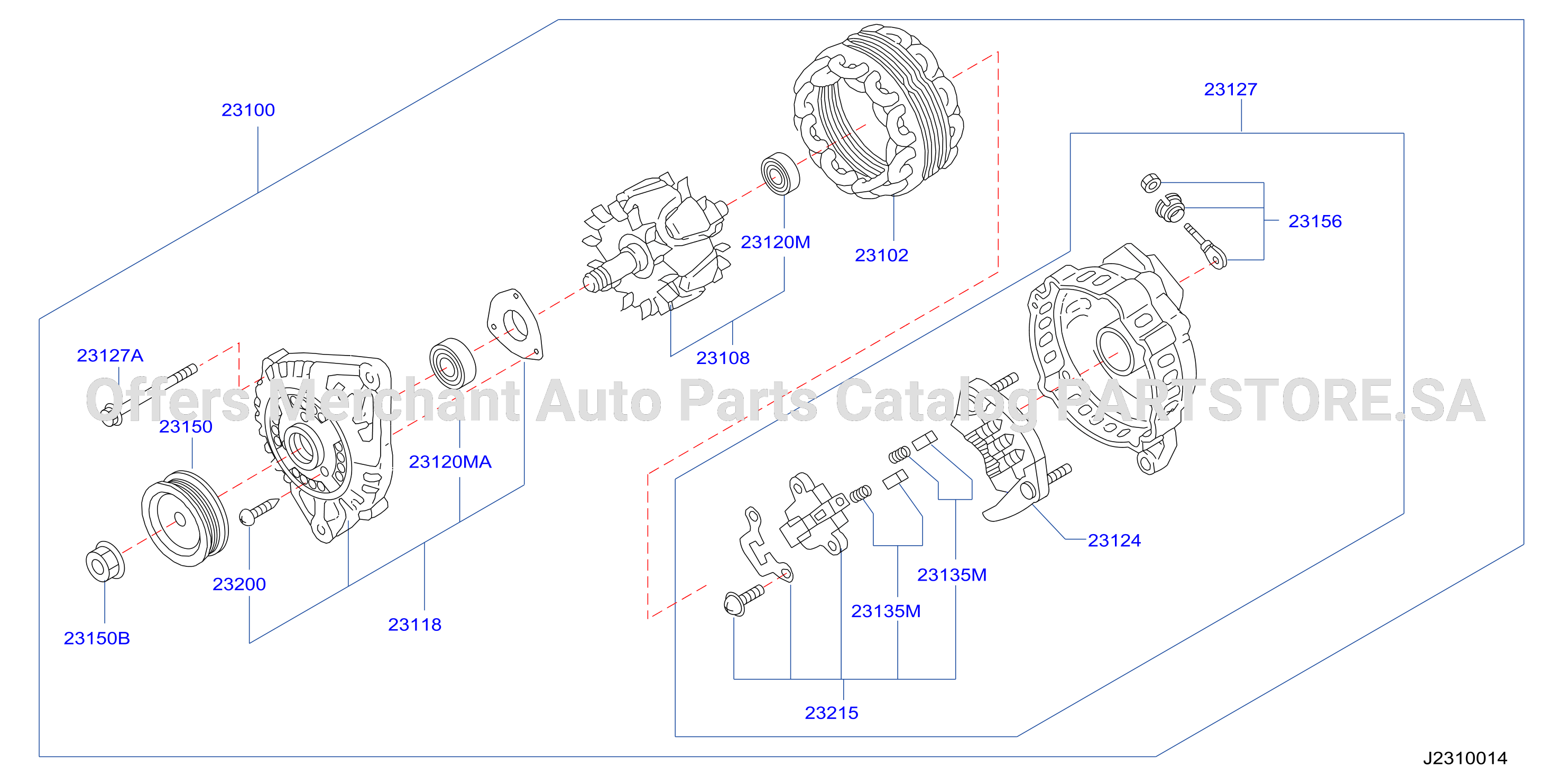 Alternator Mitsubishi