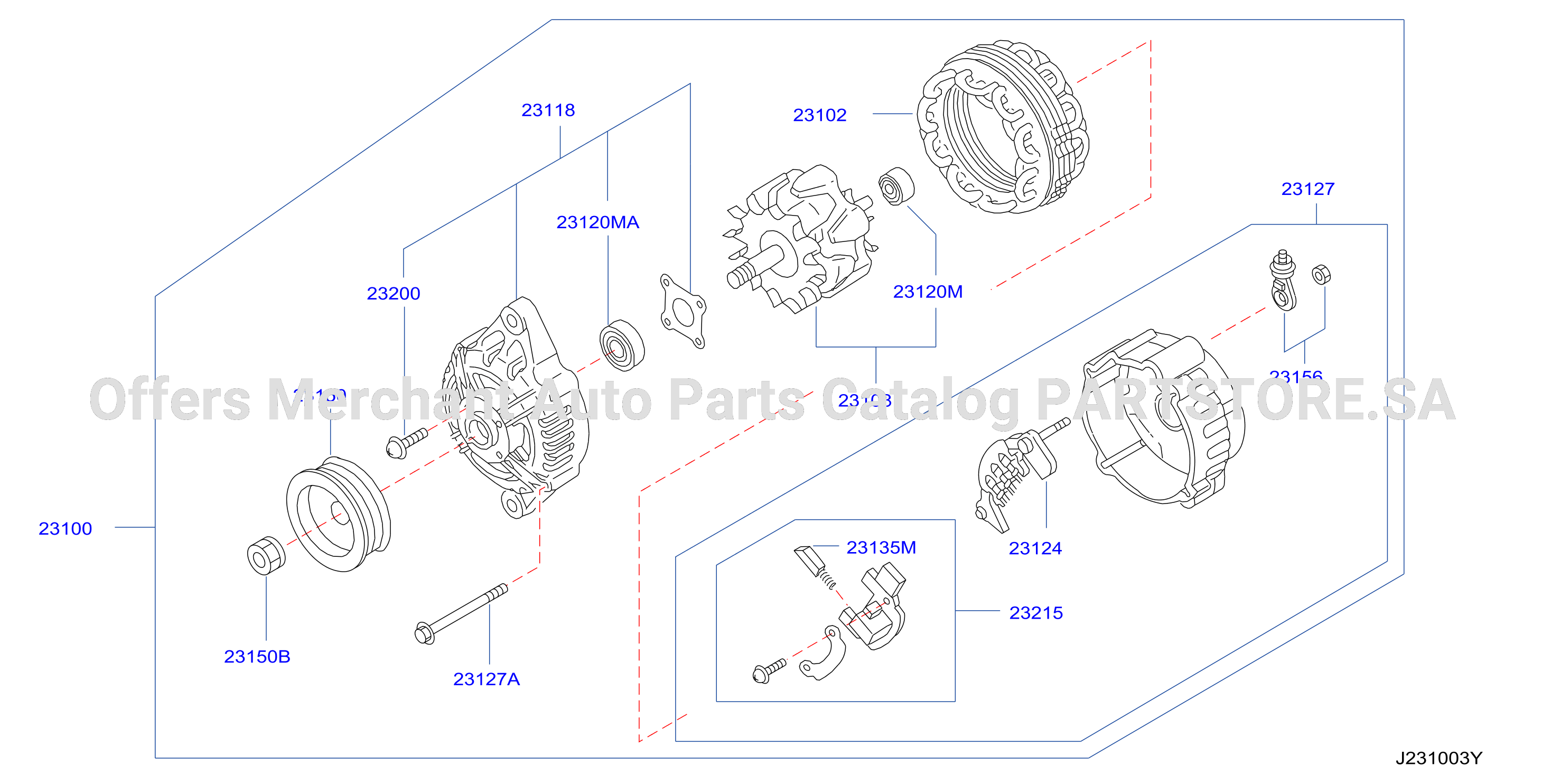 Alternator Mitsubishi
