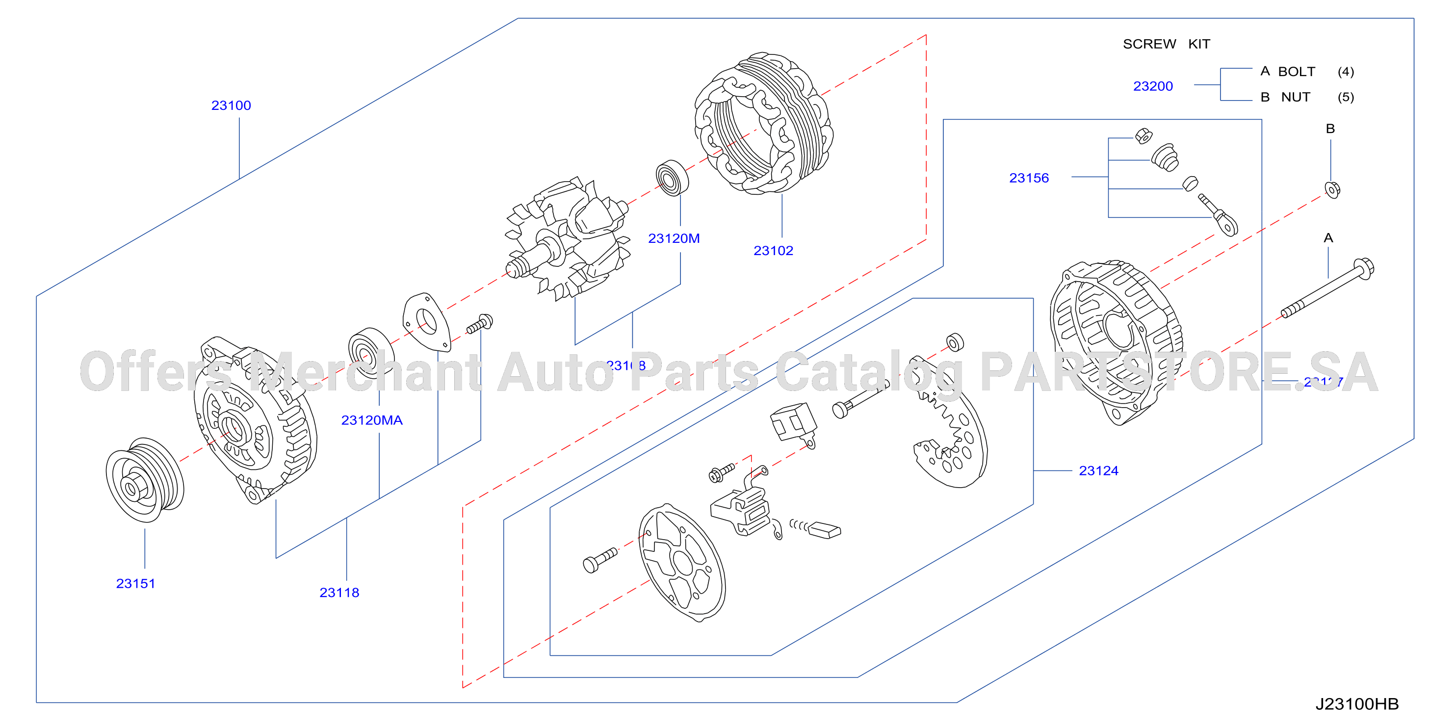 Alternator Hitachi