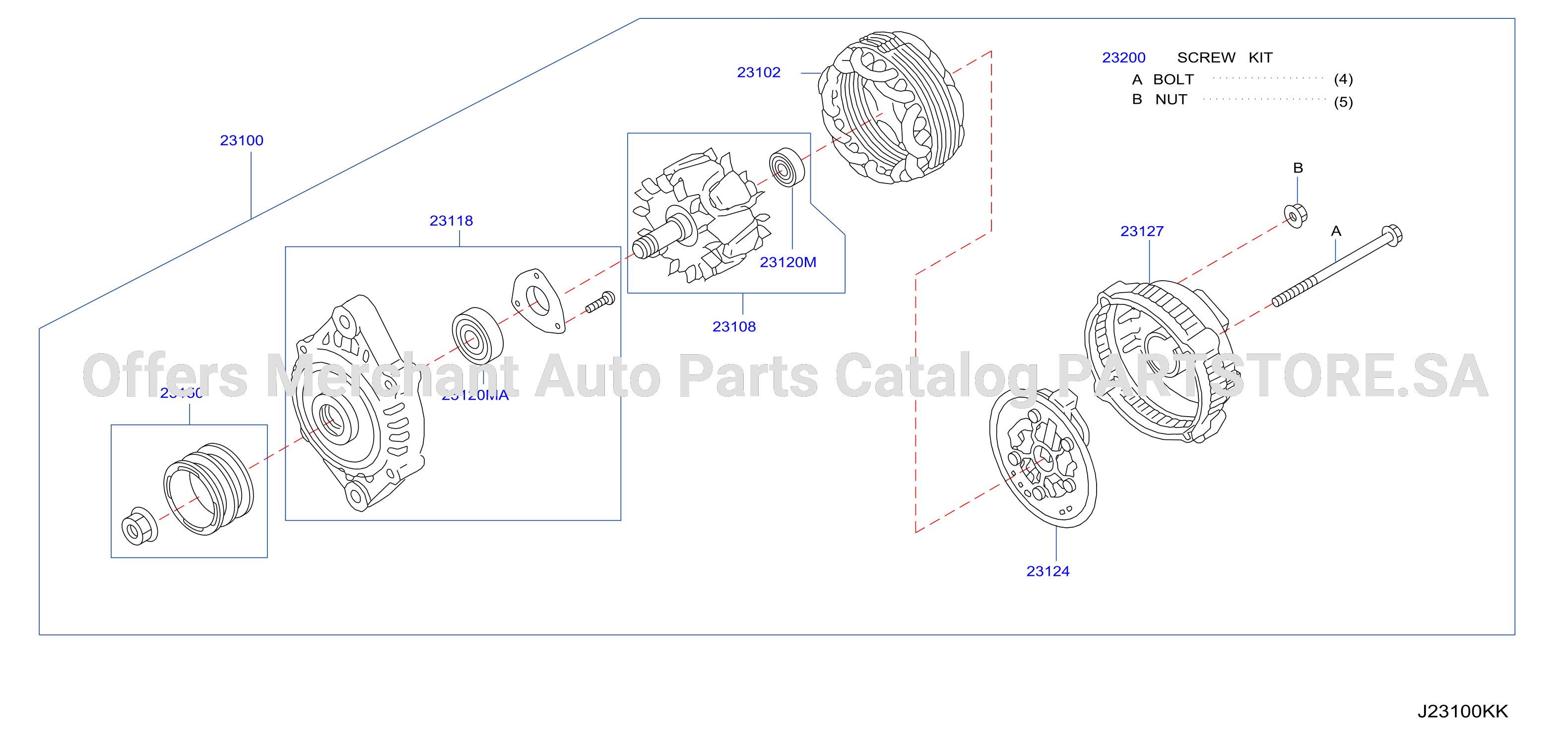 Alternator Hitachi