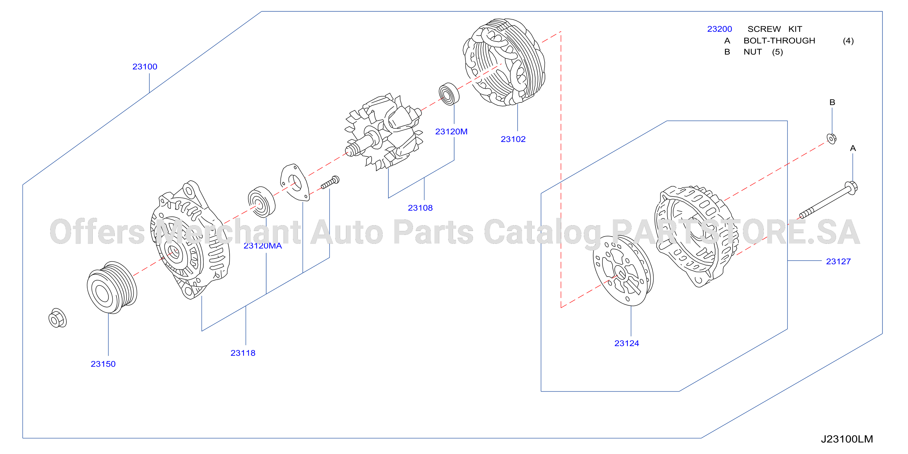Alternator Hitachi