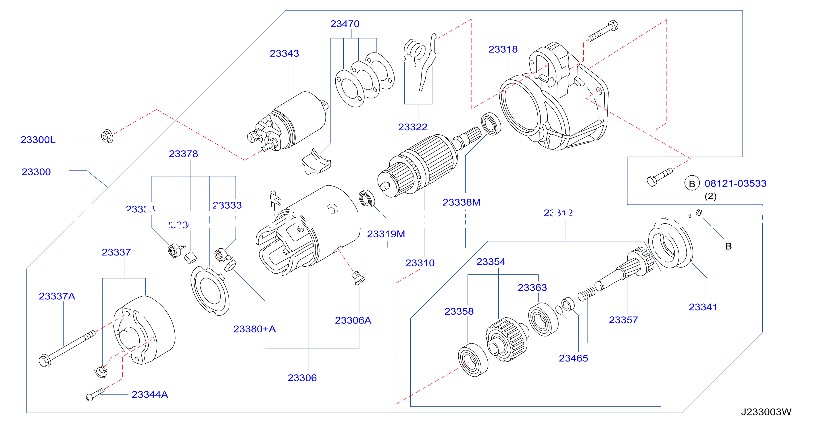Starter Motor Hitachi