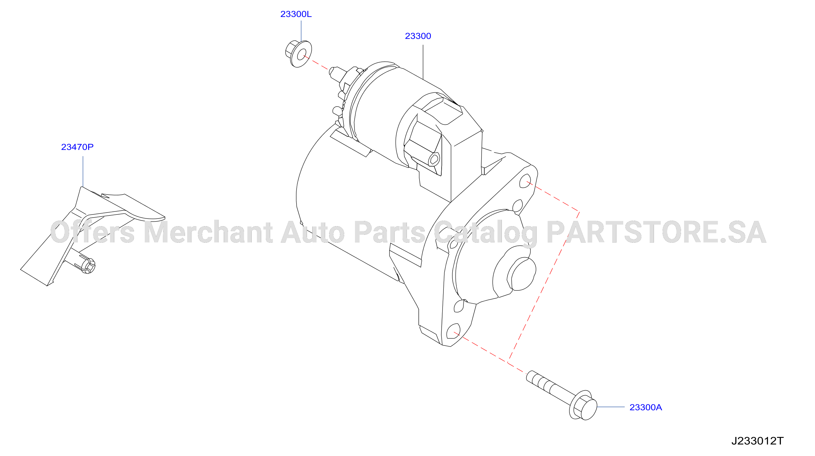 Starter Motor D4D