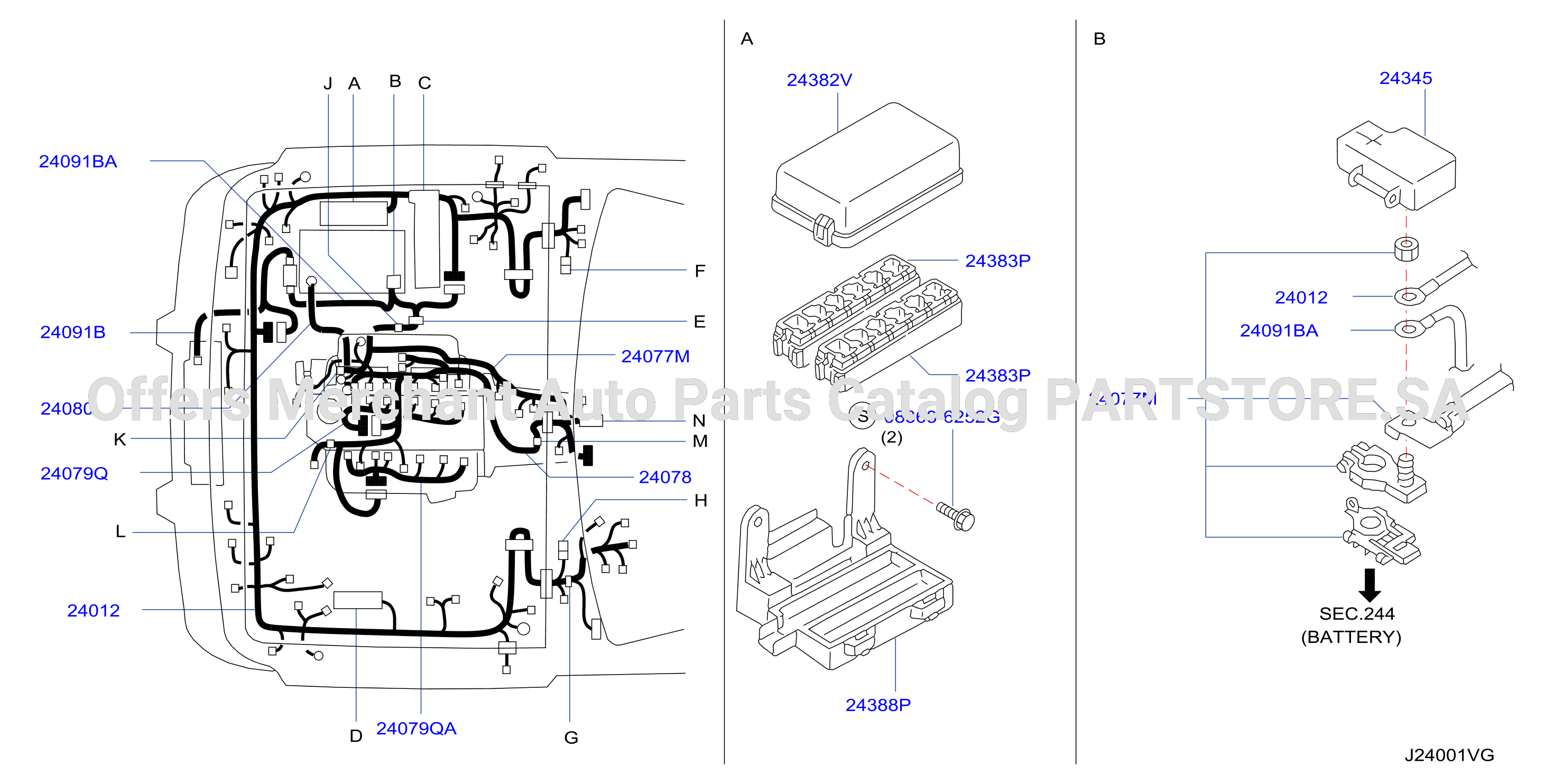 Wiring Engine Room