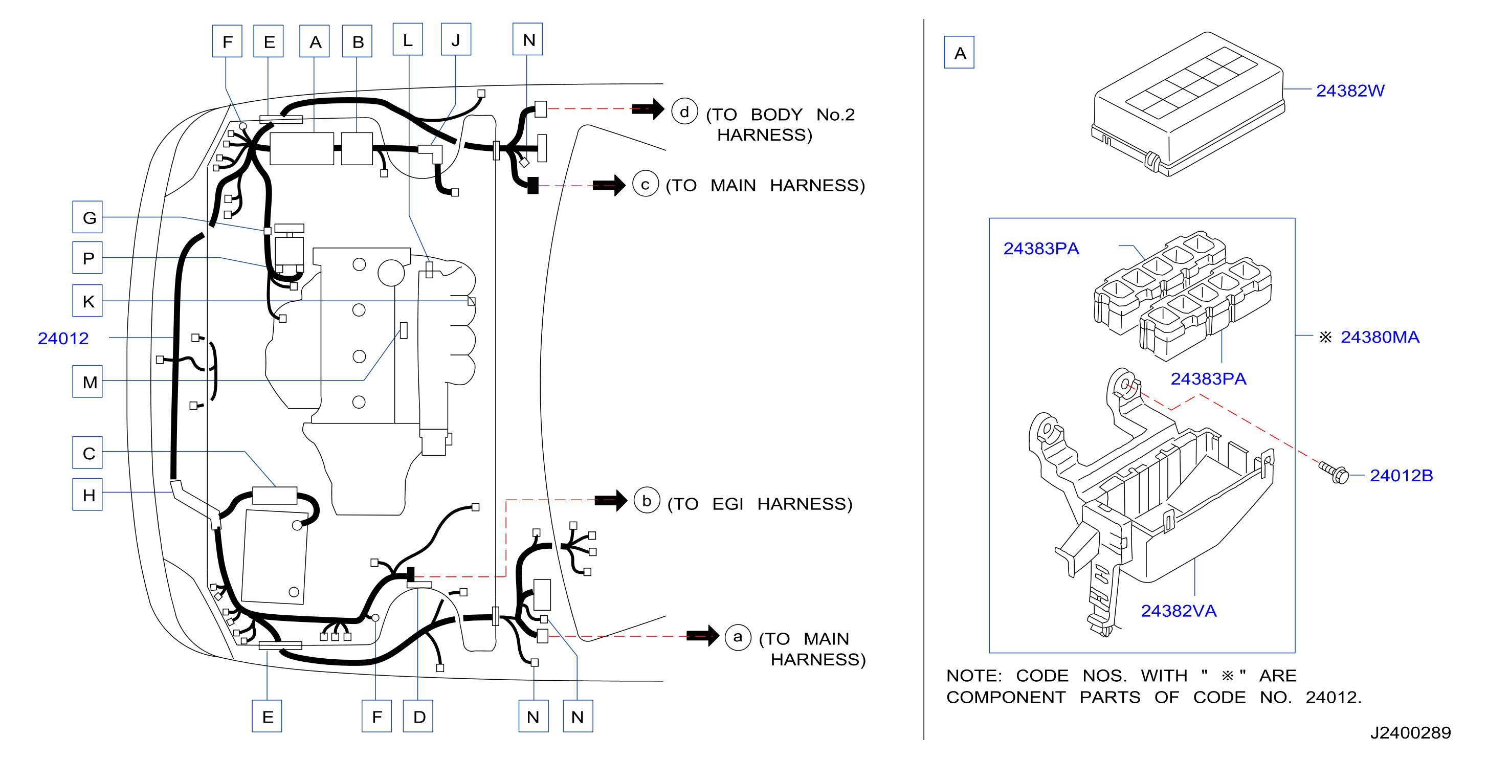 Wiring Engine Room Harness 1