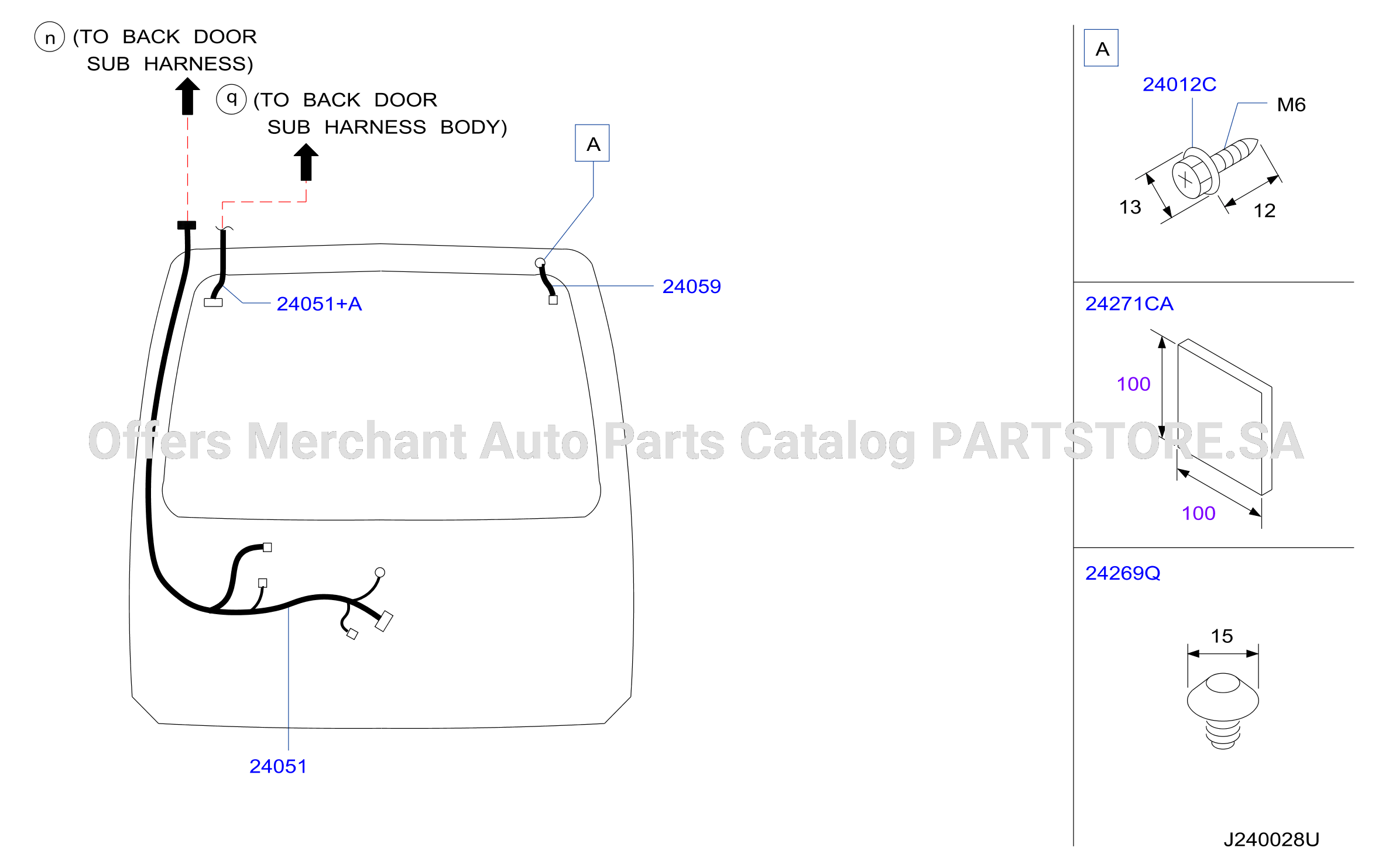 Wiring Back Door Harness