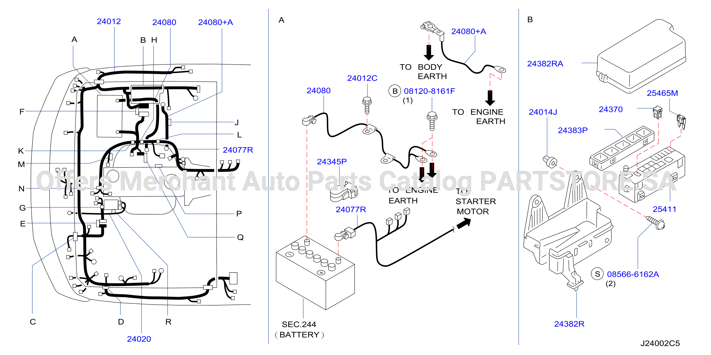 Wiring Engine Room