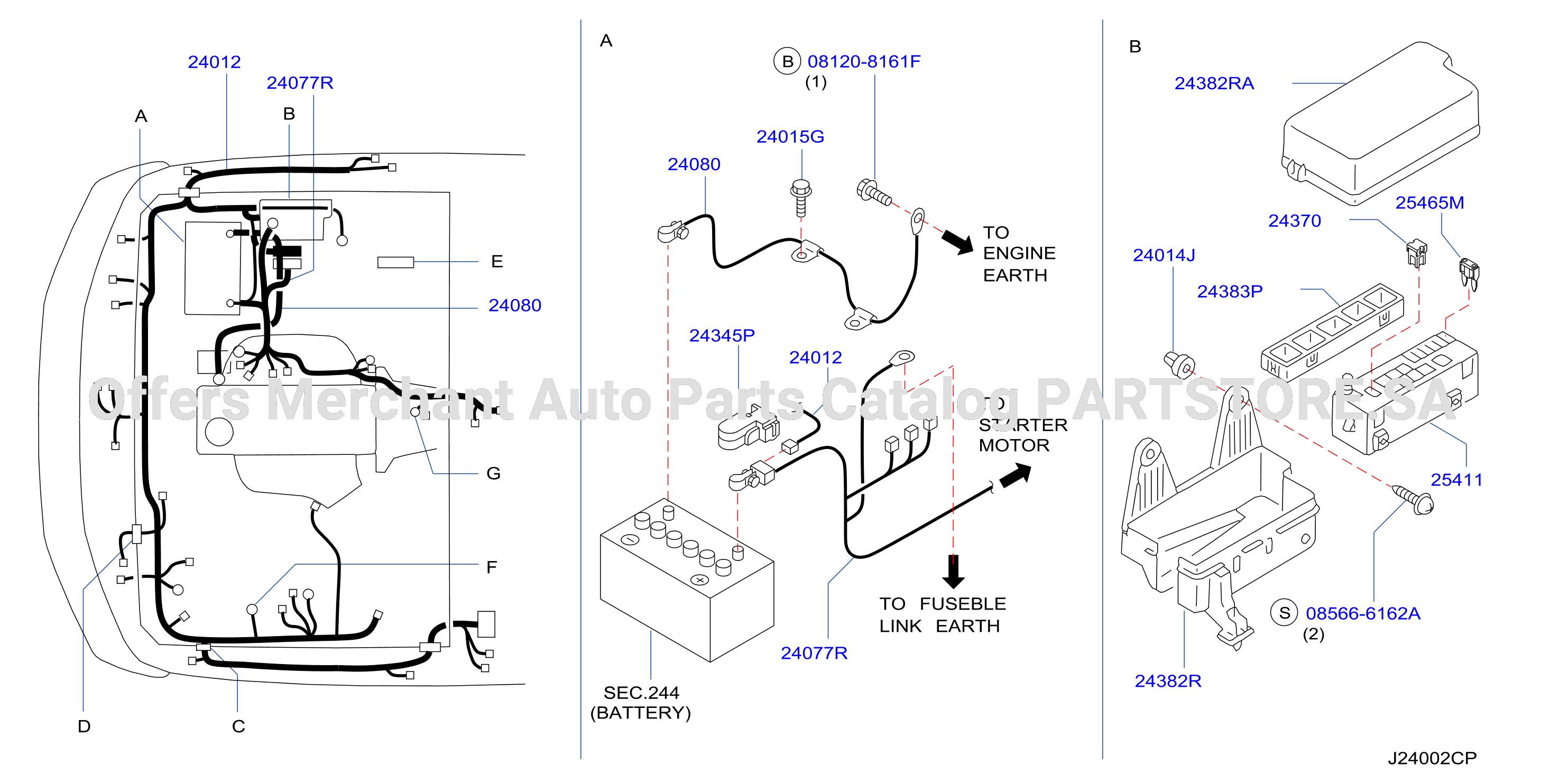 Wiring Engine Room