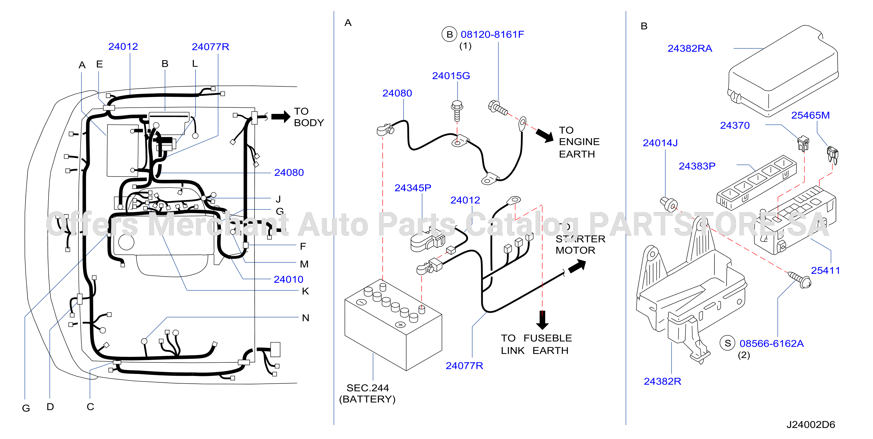 Wiring Engine Room
