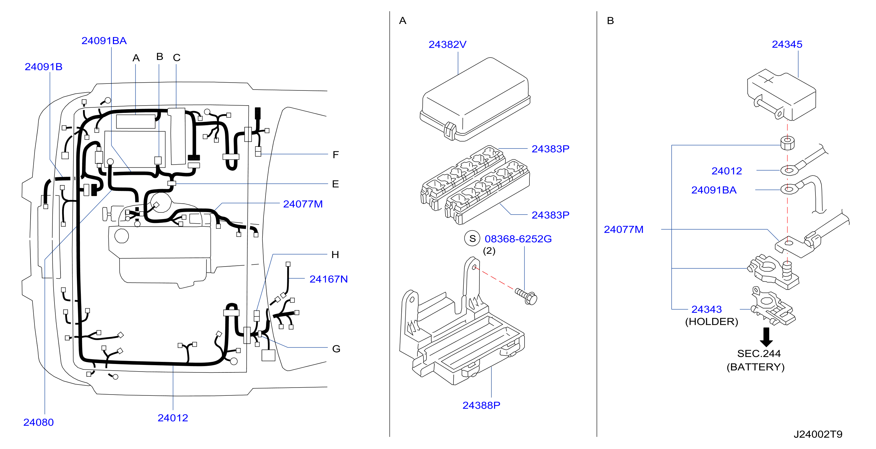 Wiring Engine Room