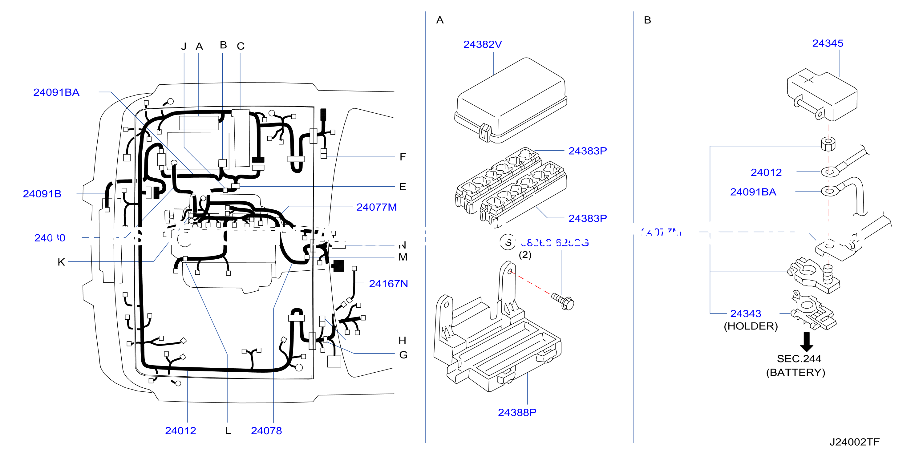 Wiring Engine Room