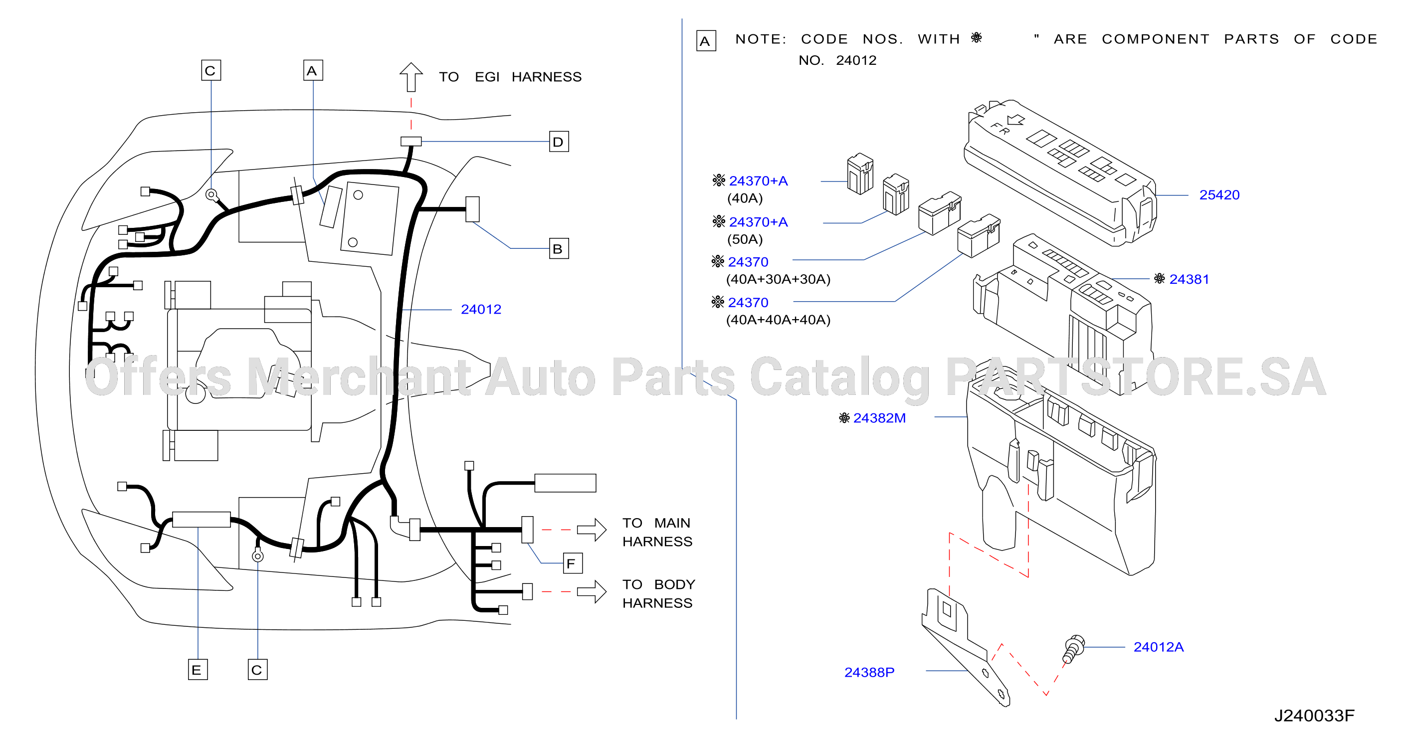 Wiring Engine Room