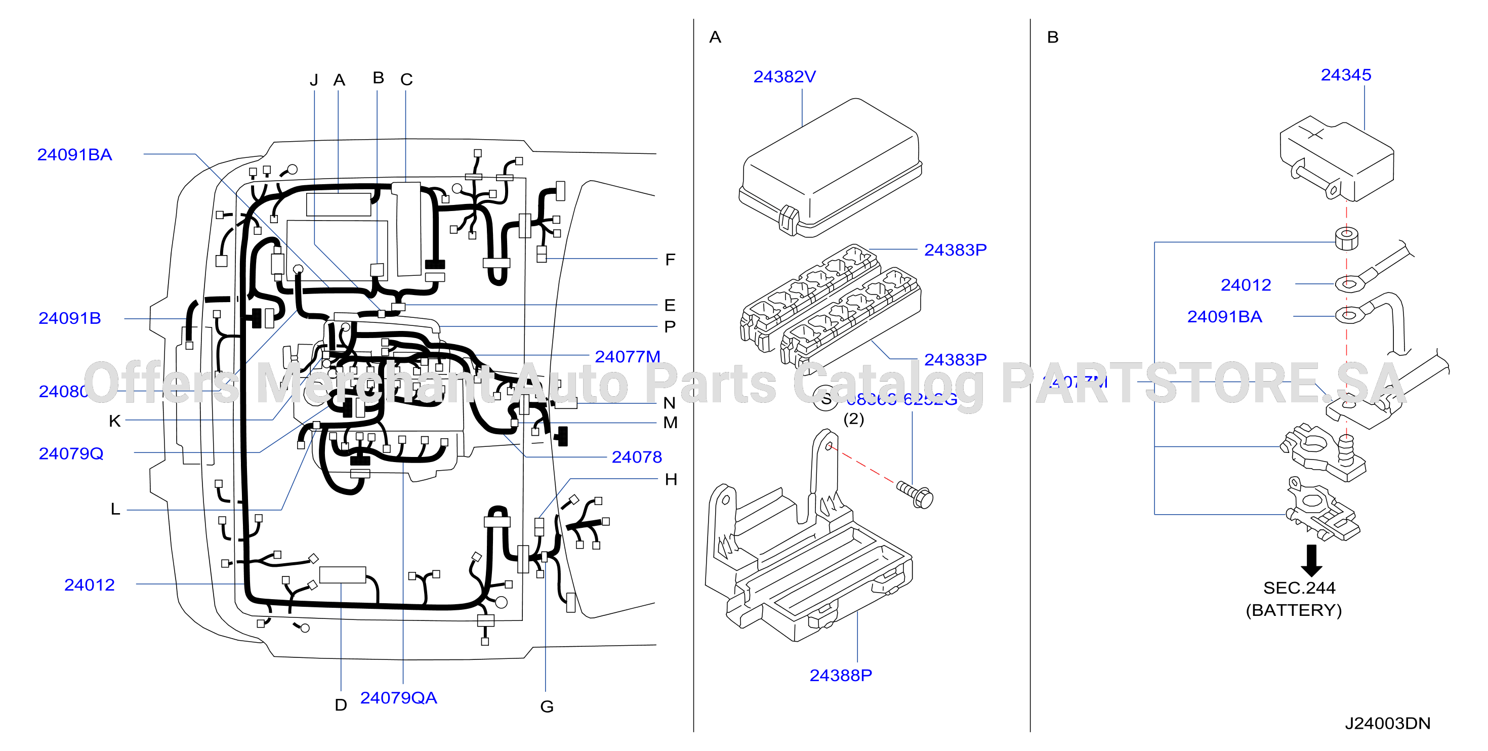Wiring Engine Room