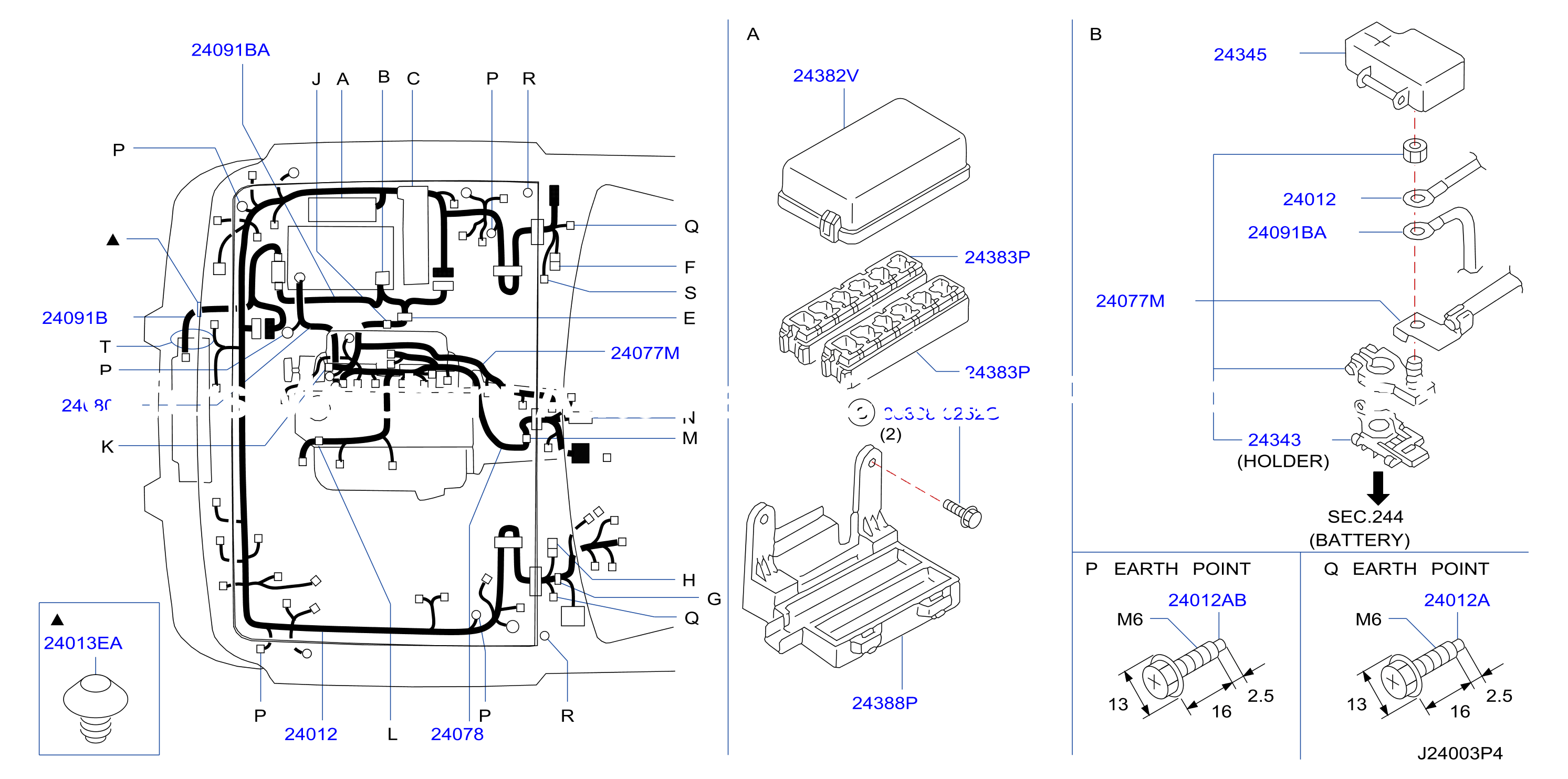 Wiring Engine Room