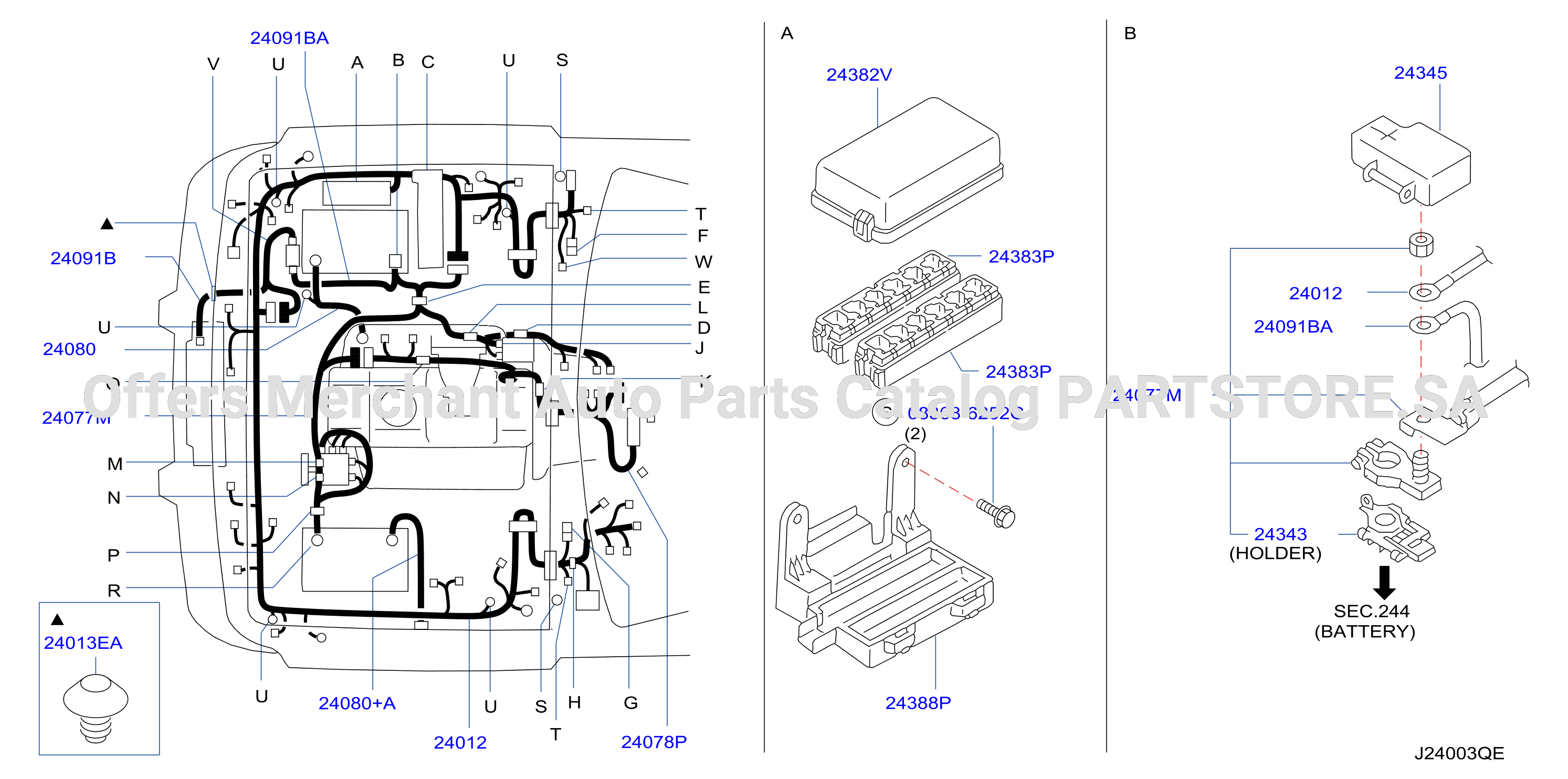Wiring Engine Room