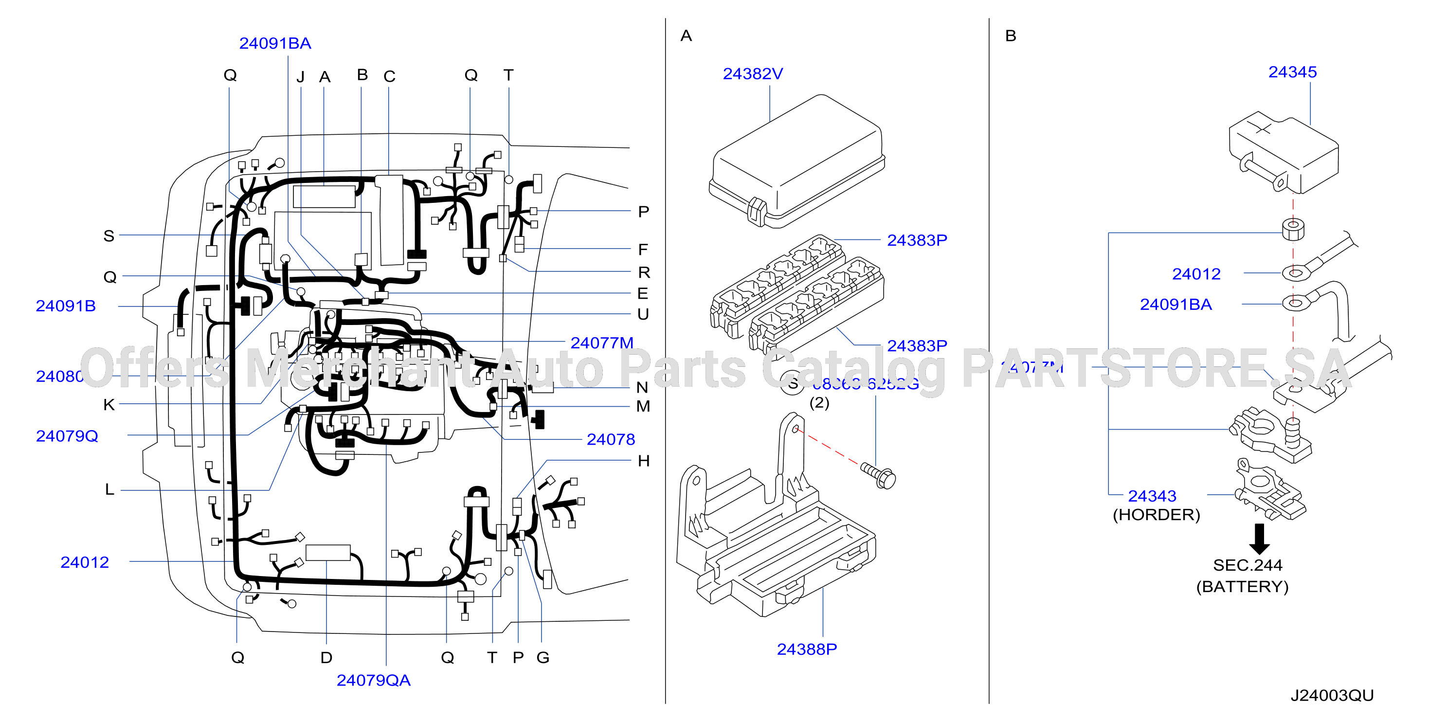 Wiring Engine Room