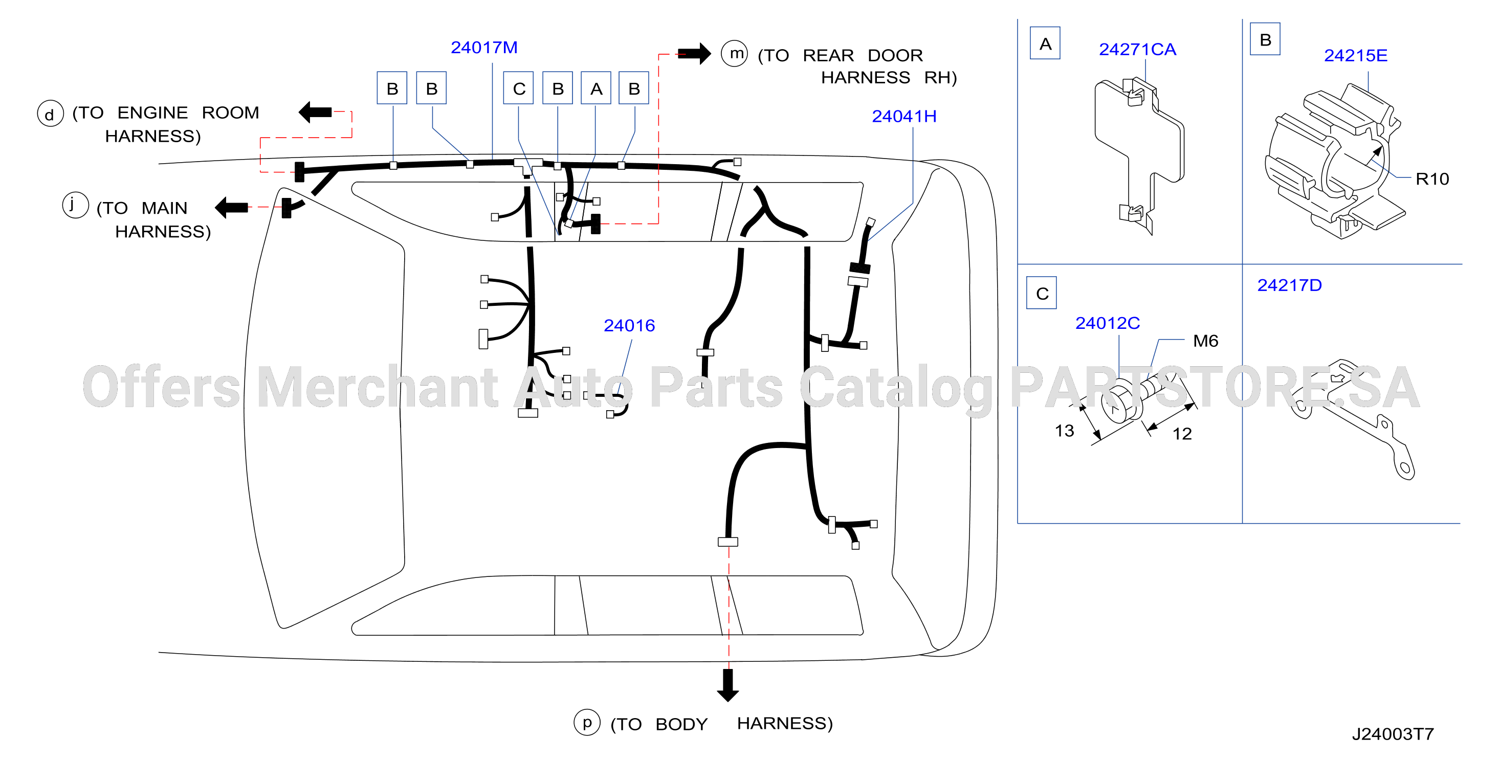 Wiring Body No 2 Harness
