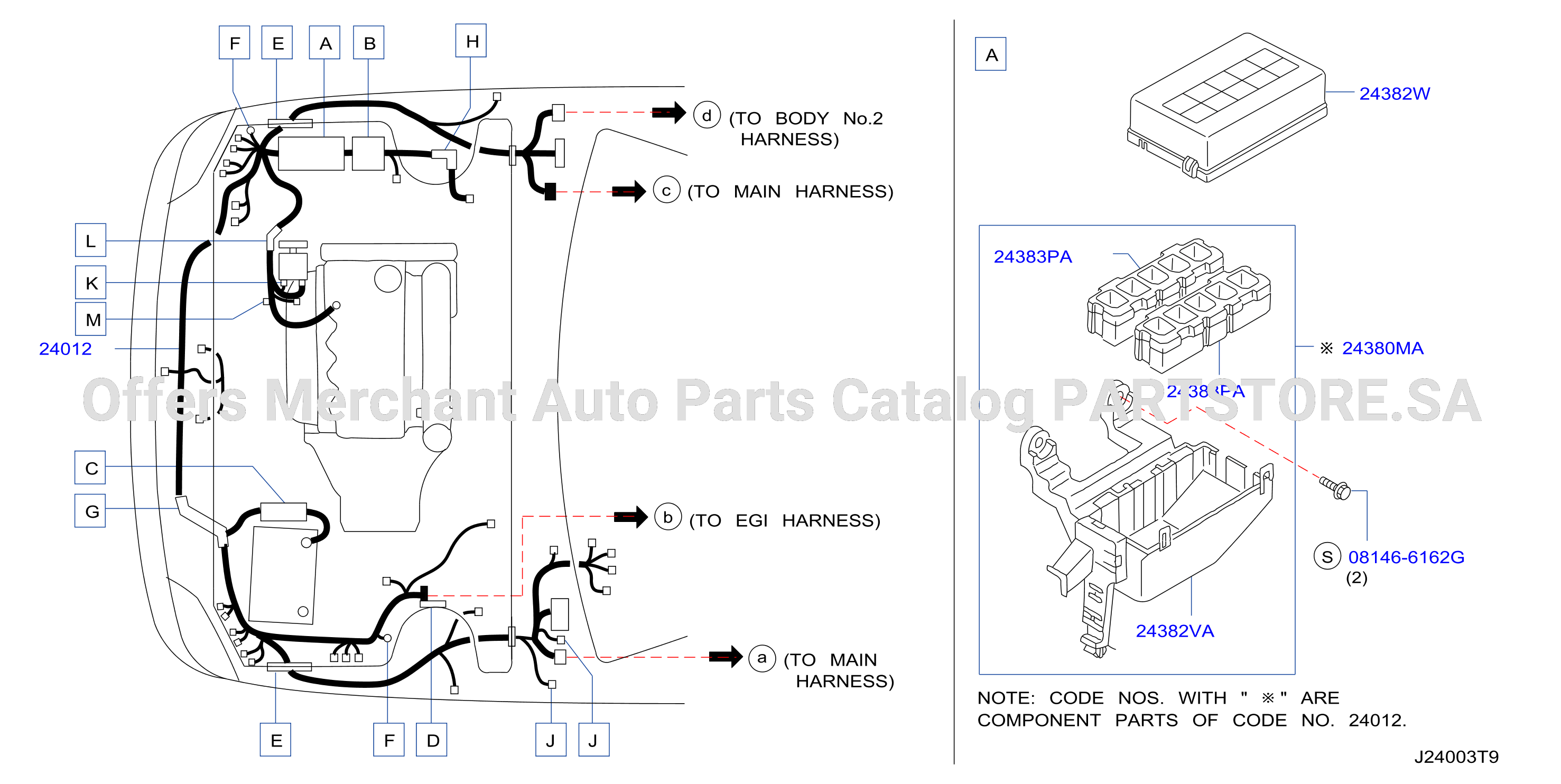 Wiring Engine Room Harness 1