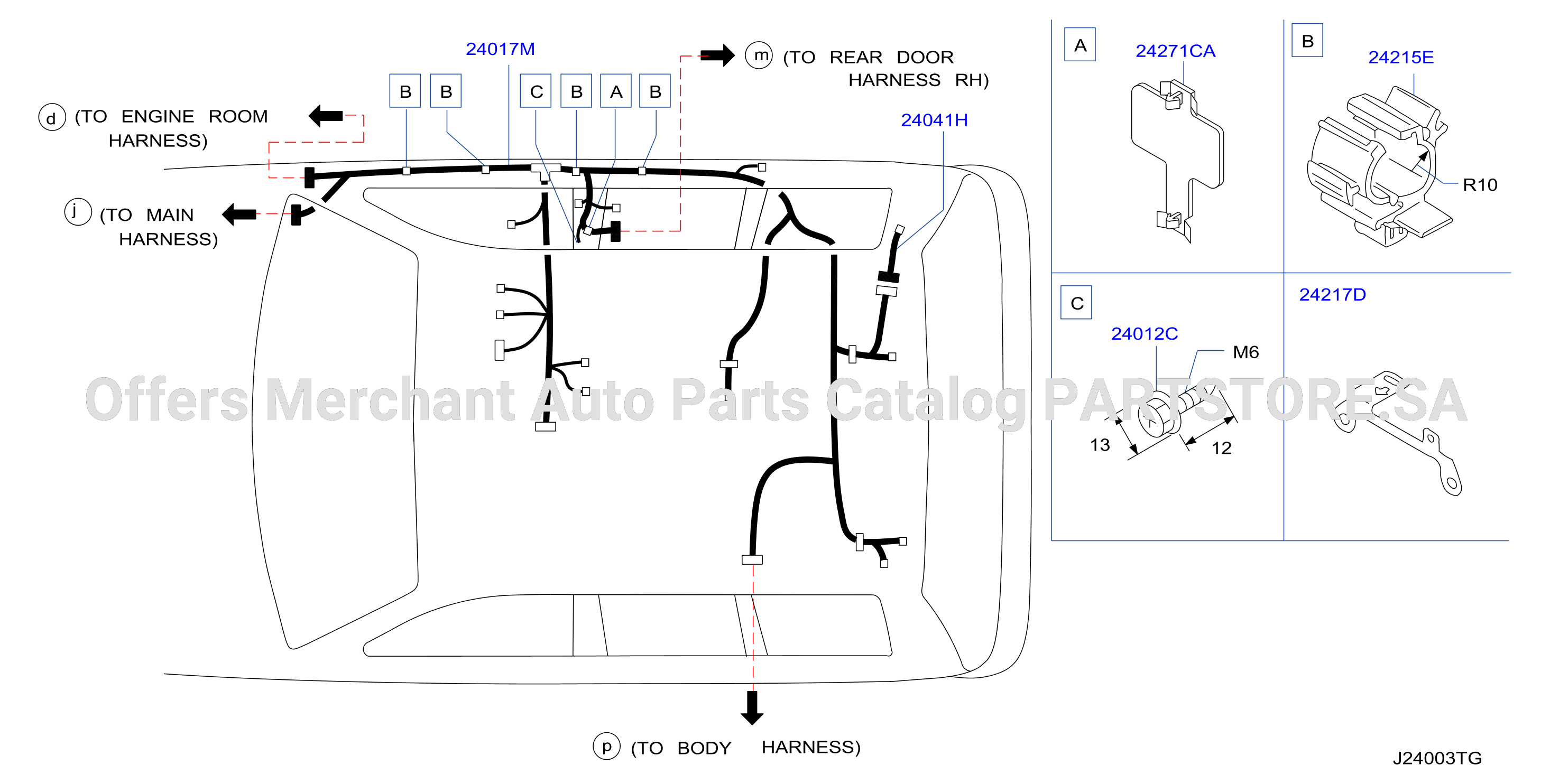 Wiring Body No 2 Harness