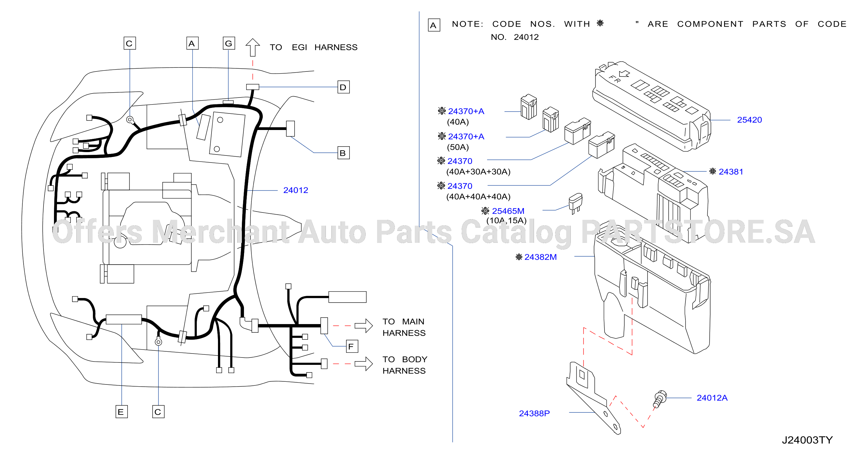 Wiring Engine Room