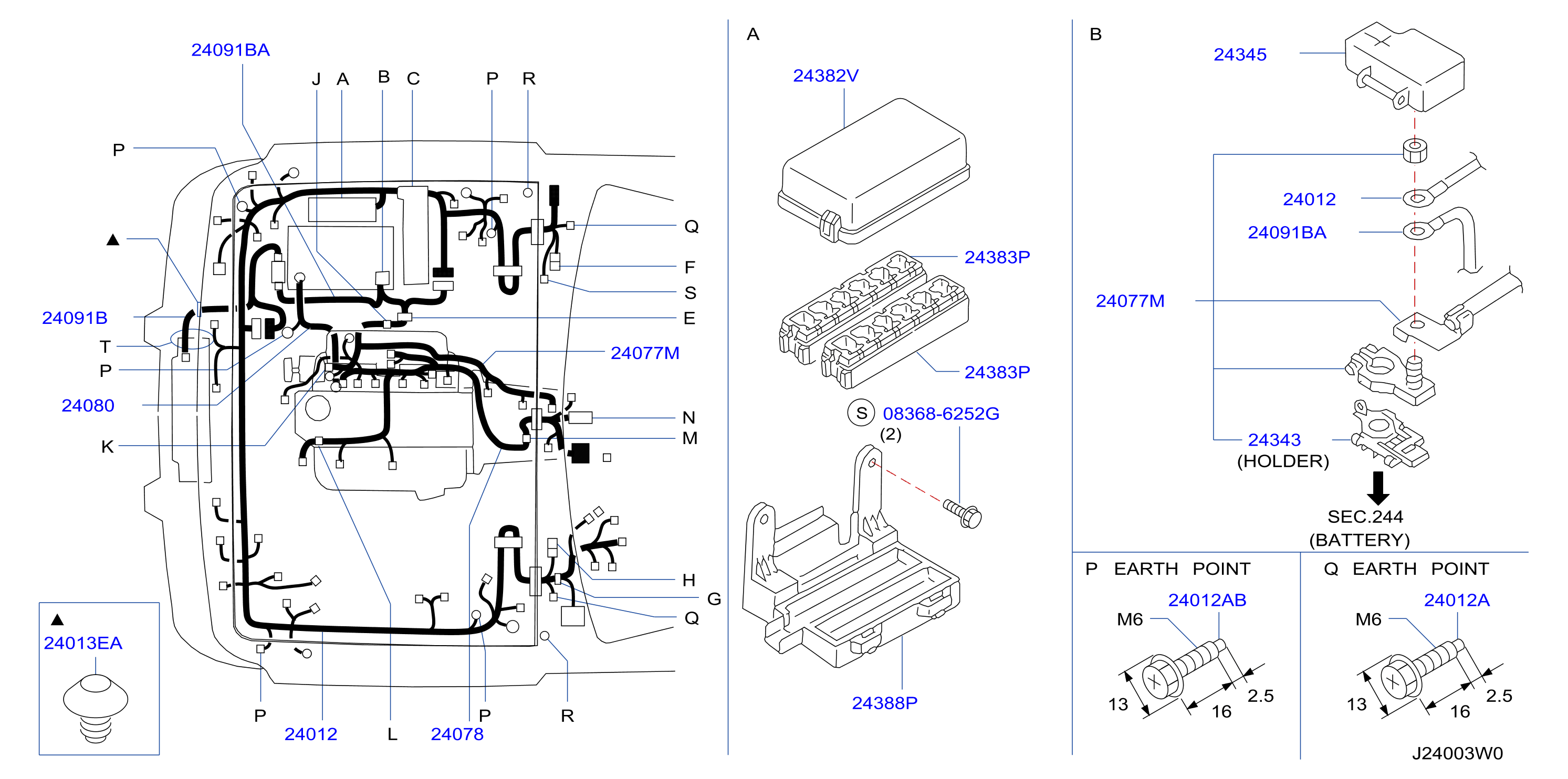 Wiring Engine Room