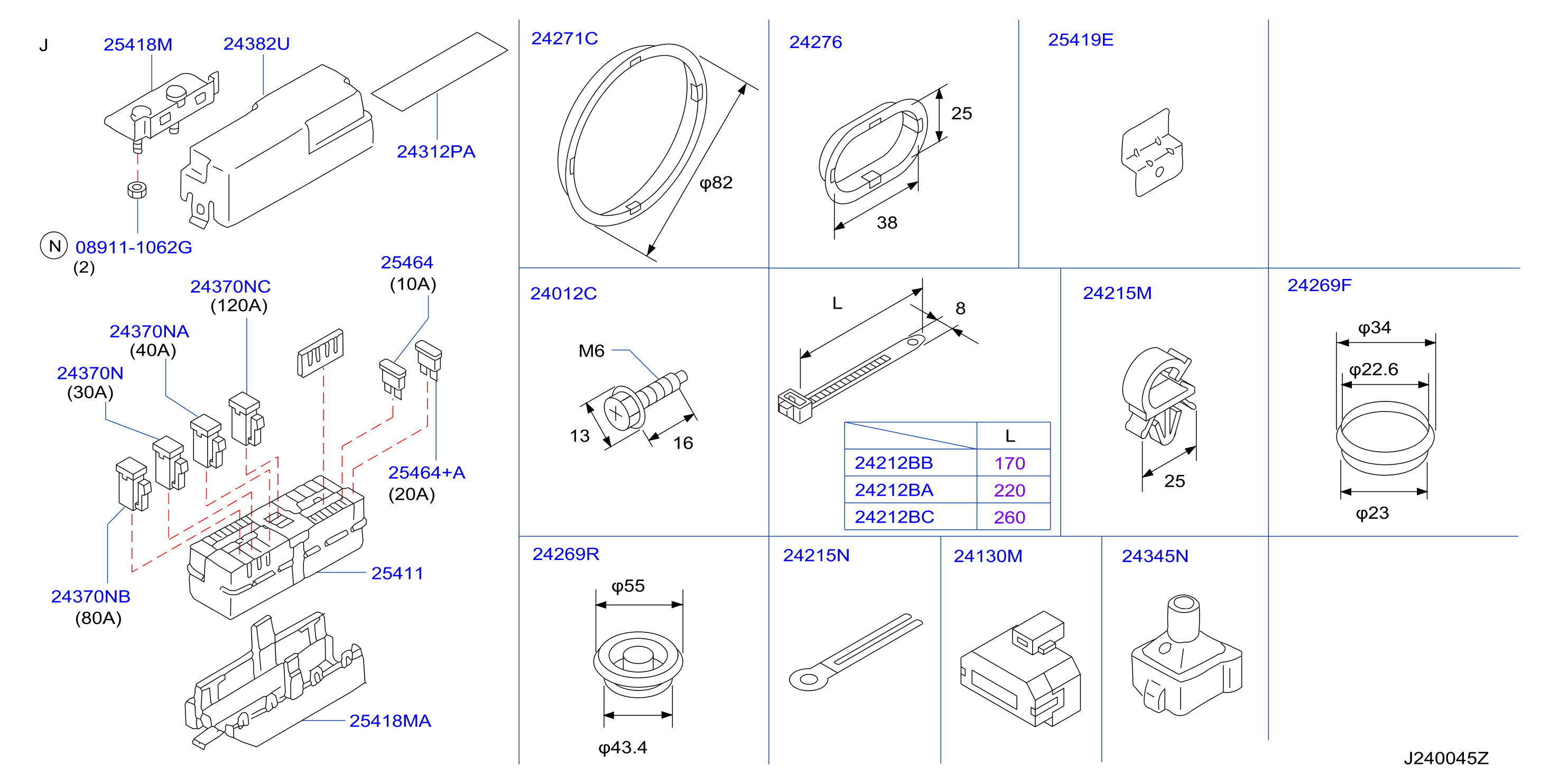 Wiring Fitting Parts