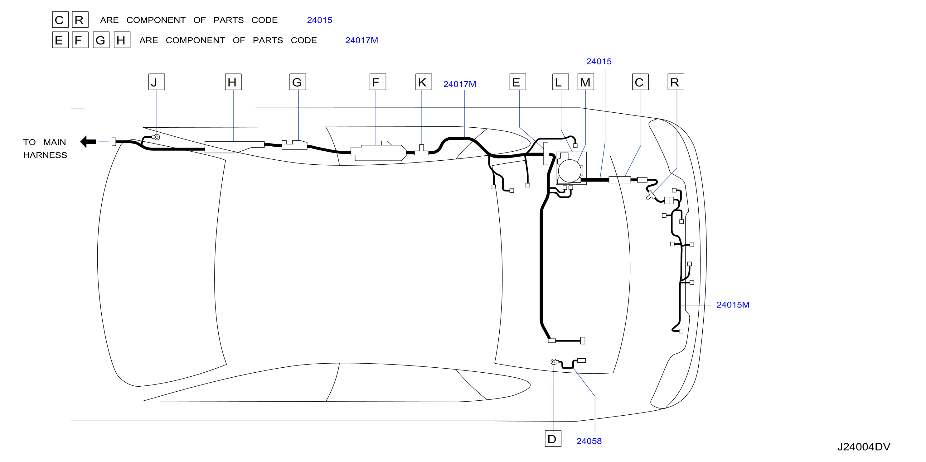 Wiring Body Harn Tail Harn