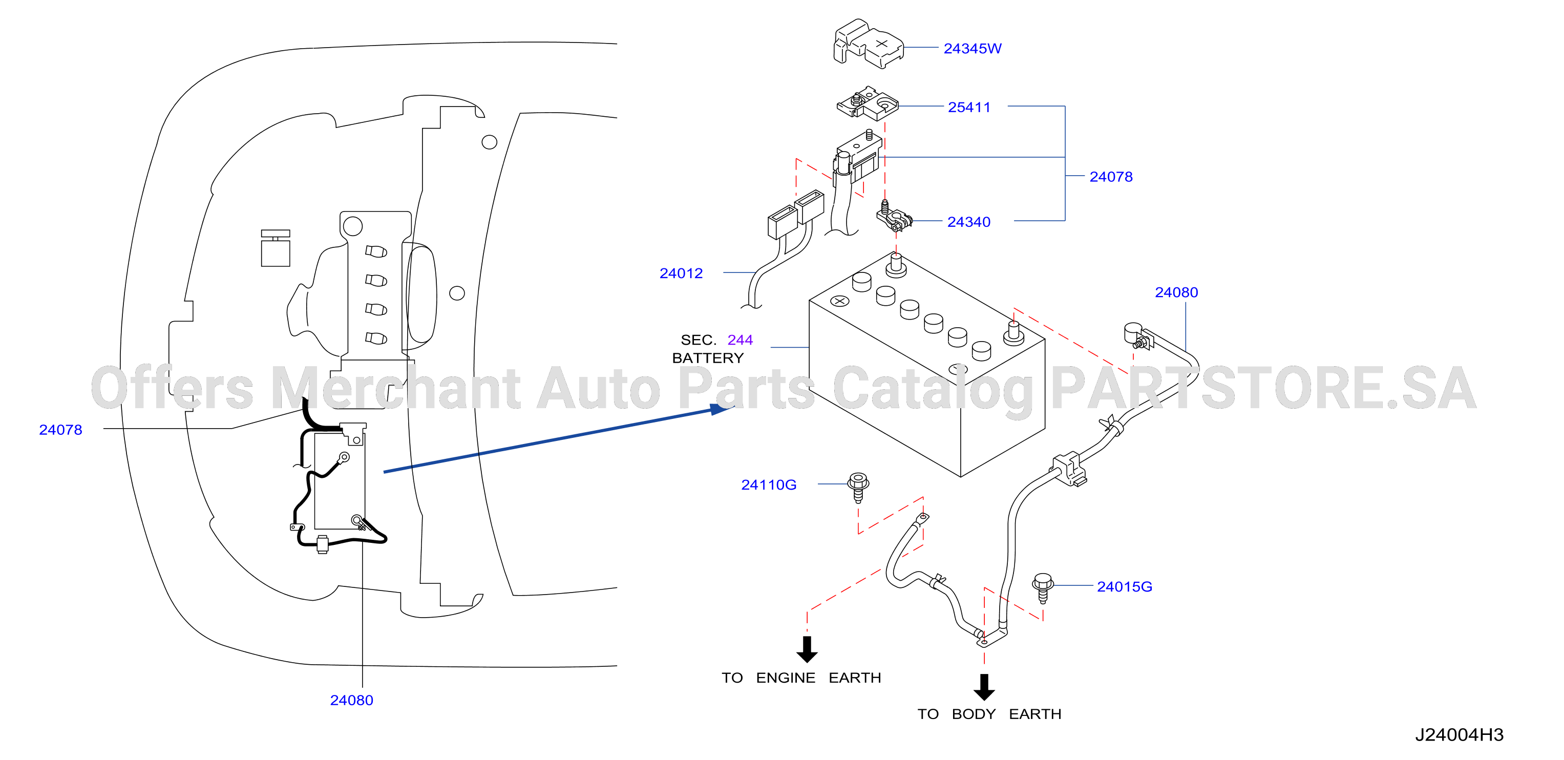 Wiring Battery