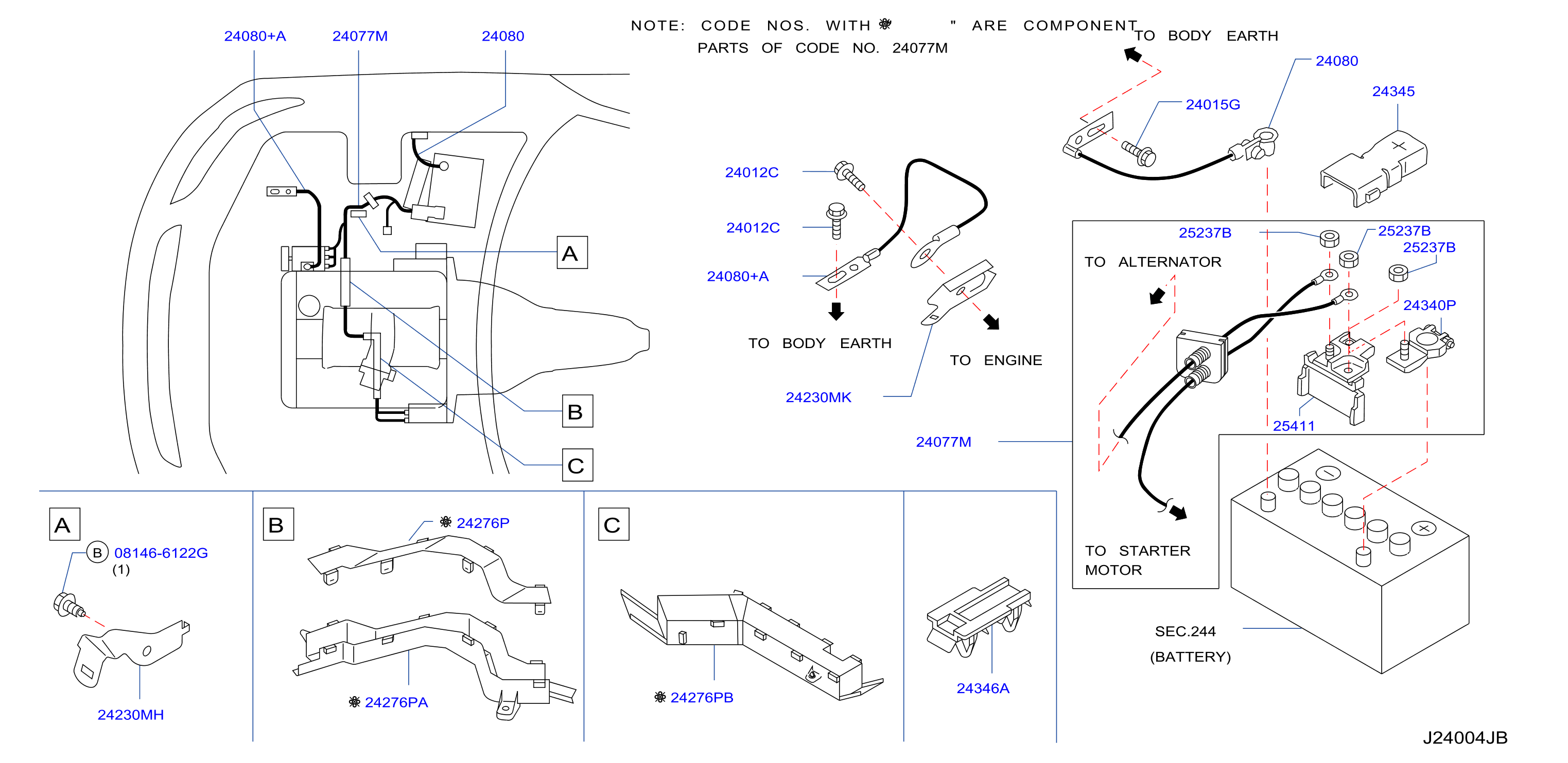 Wiring Battery