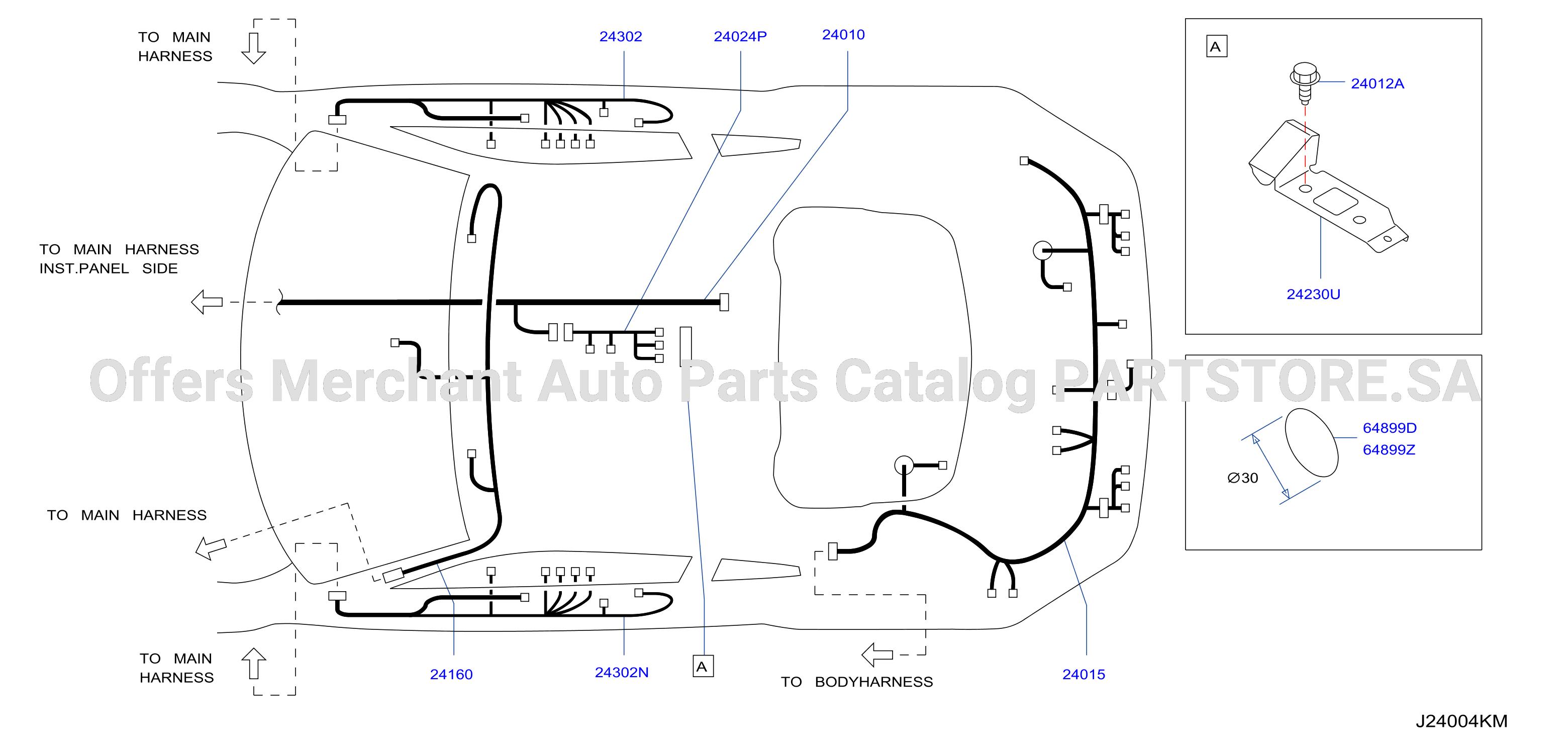 Wiring Door Room Lamp Sub Sw Tail