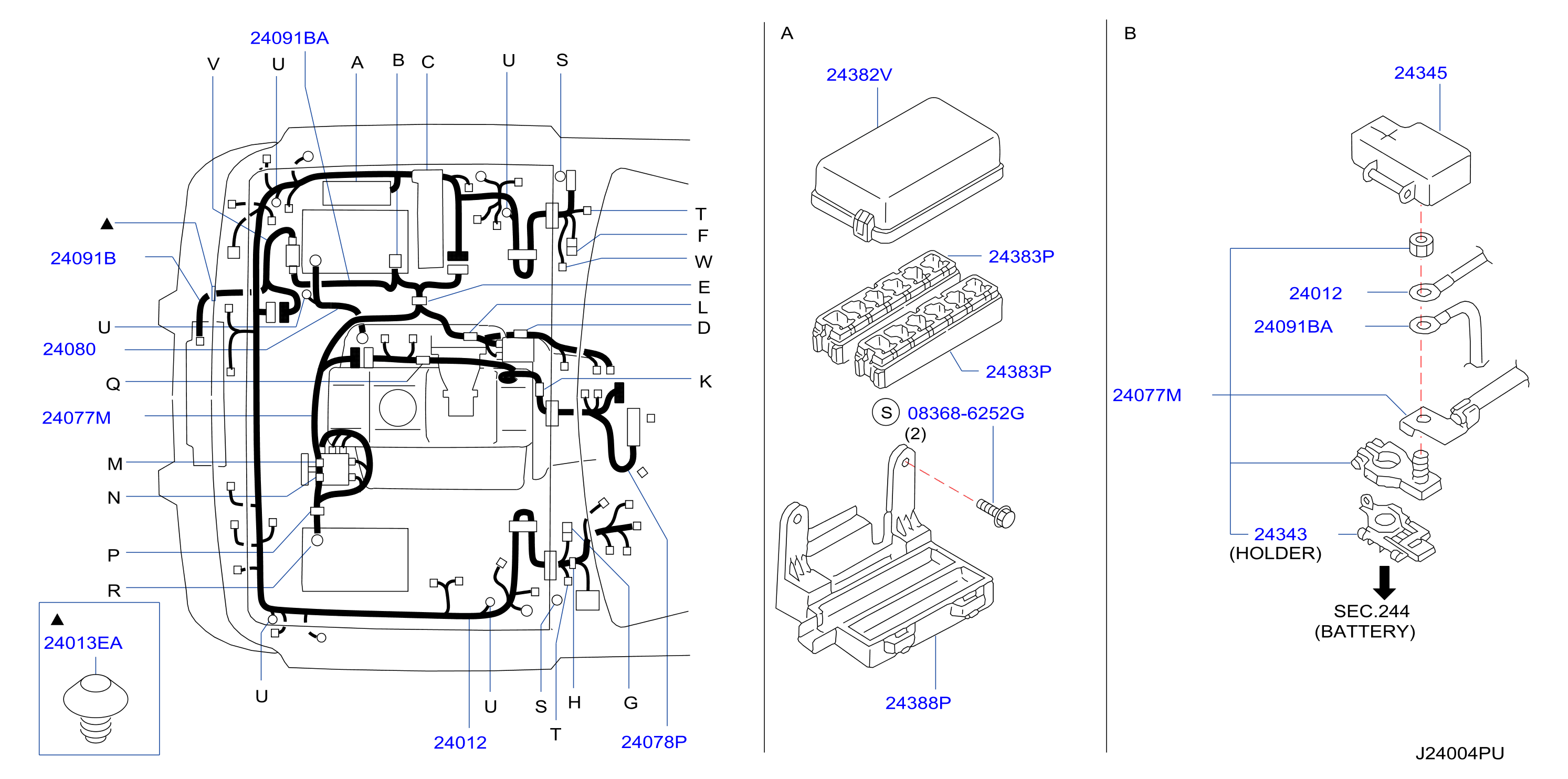 Wiring Engine Room