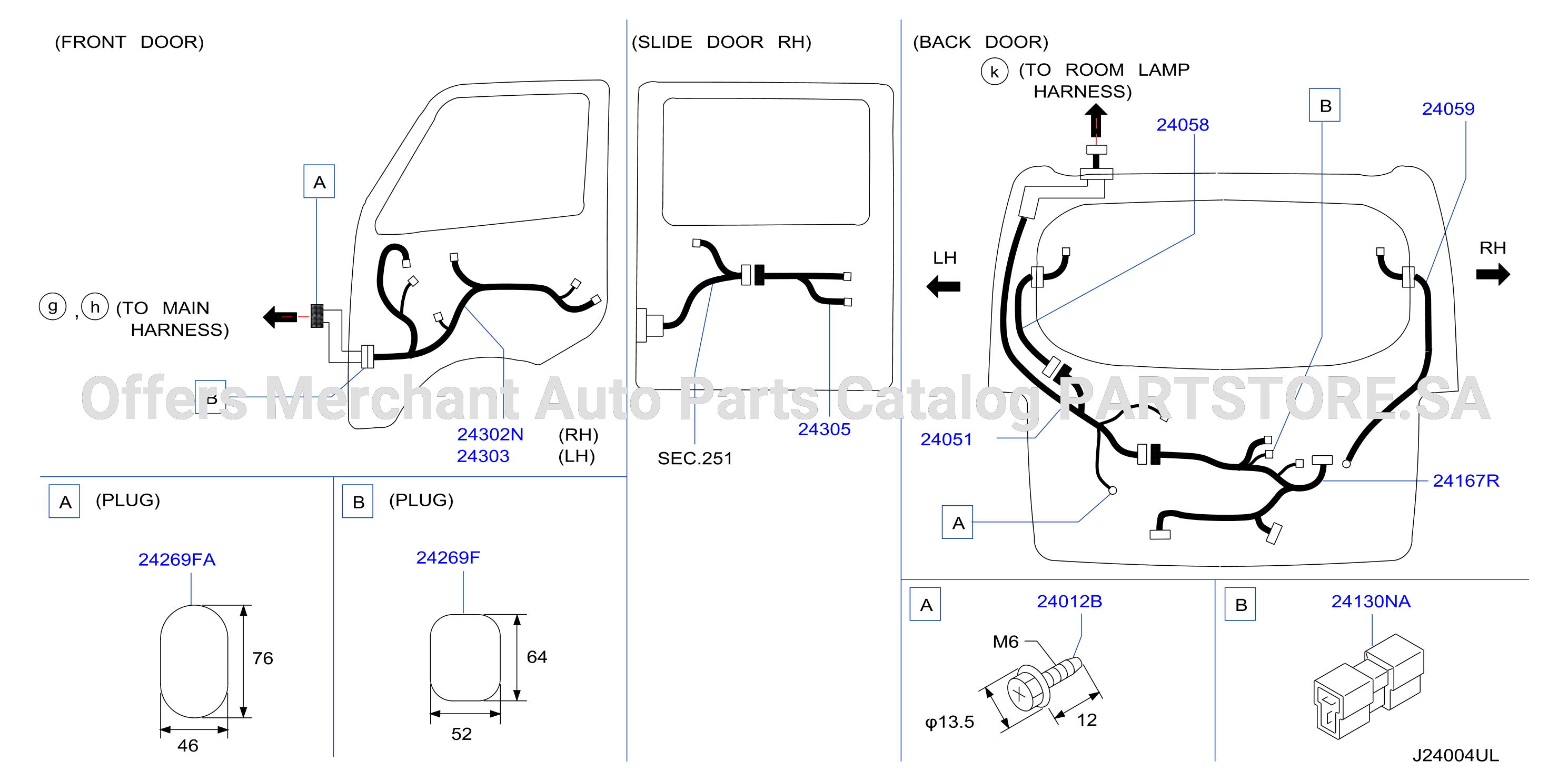 Wiring Door Harness