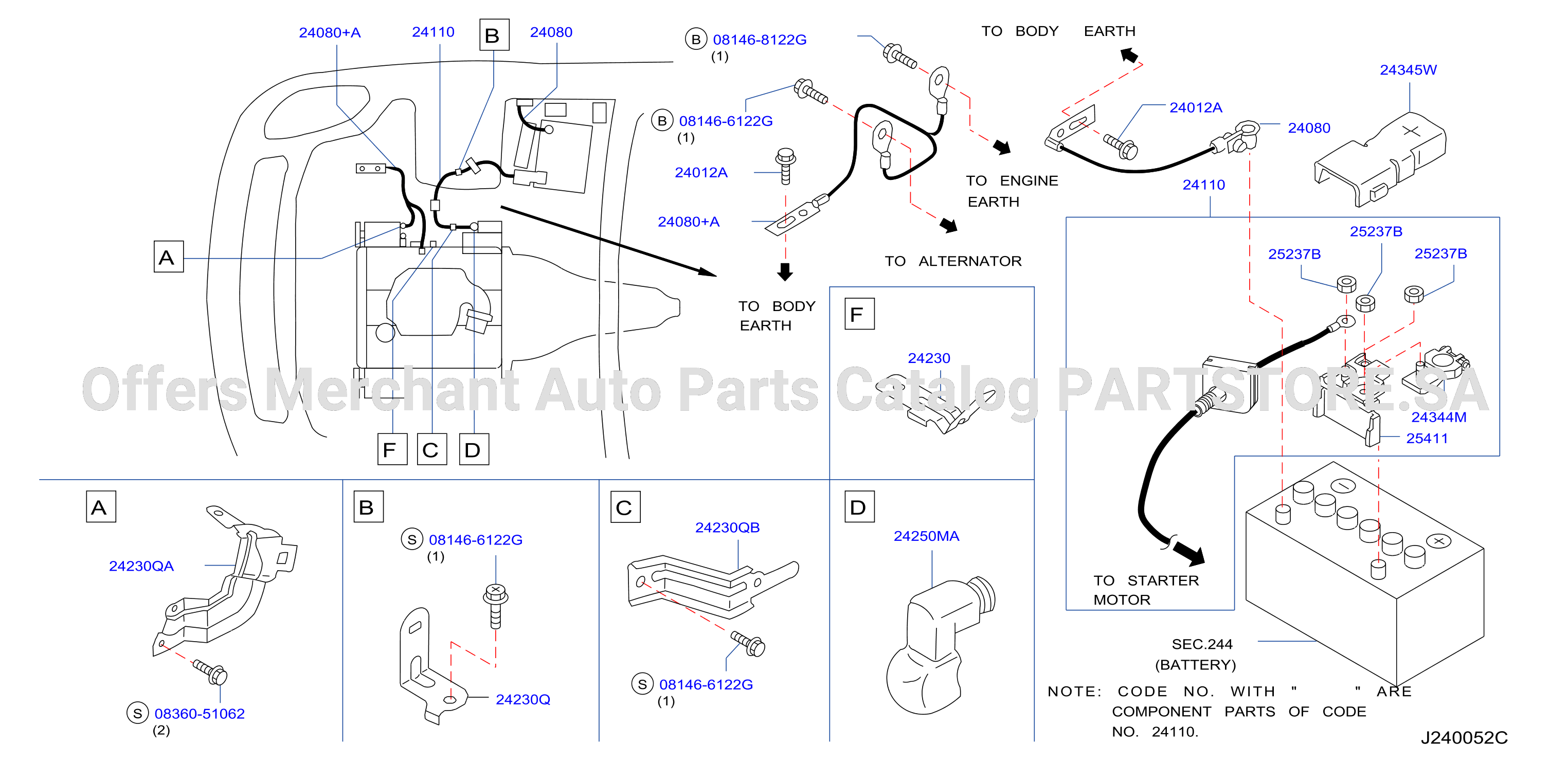 Wiring Battery