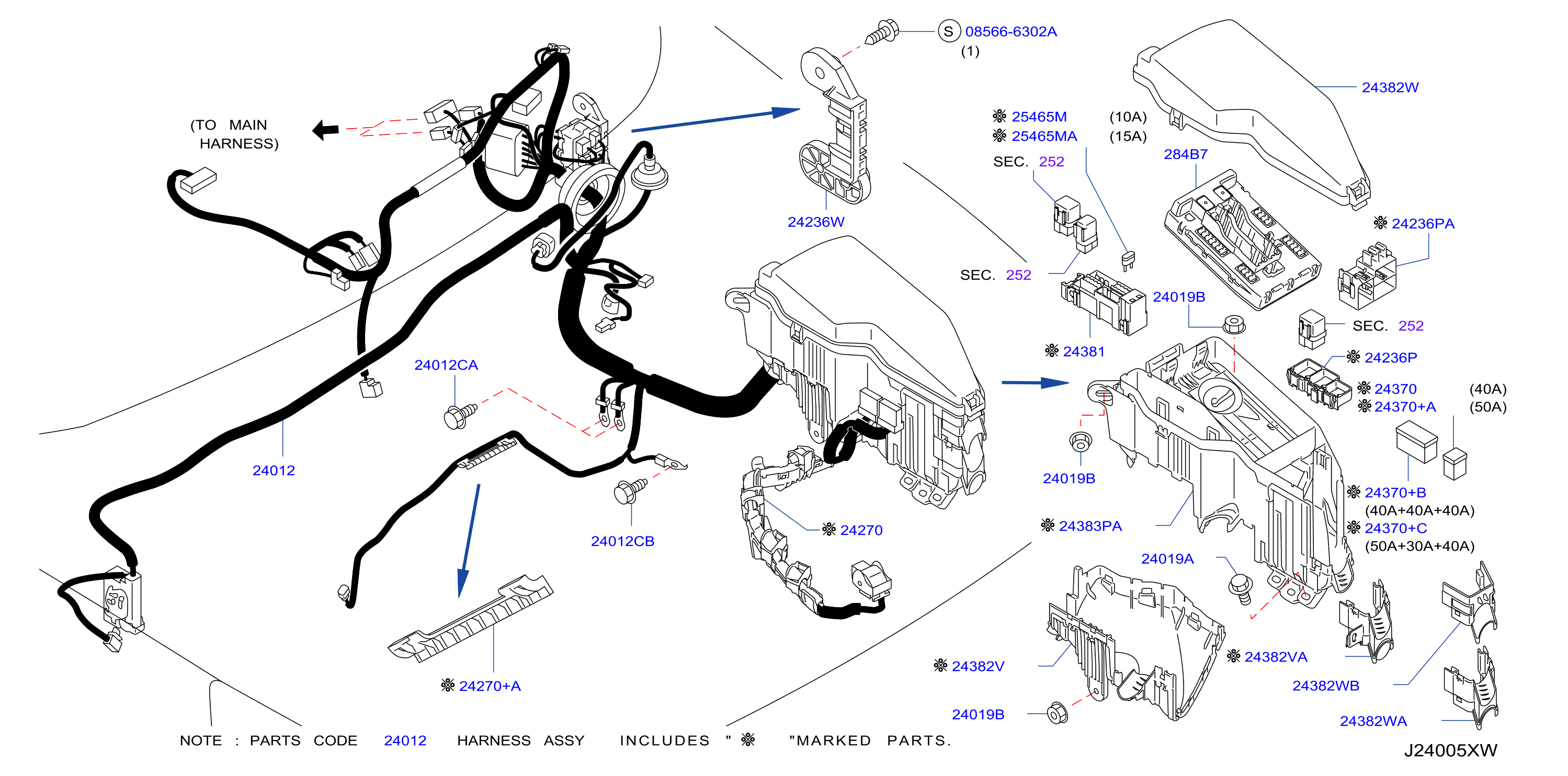 Wiring Engine Room Harn