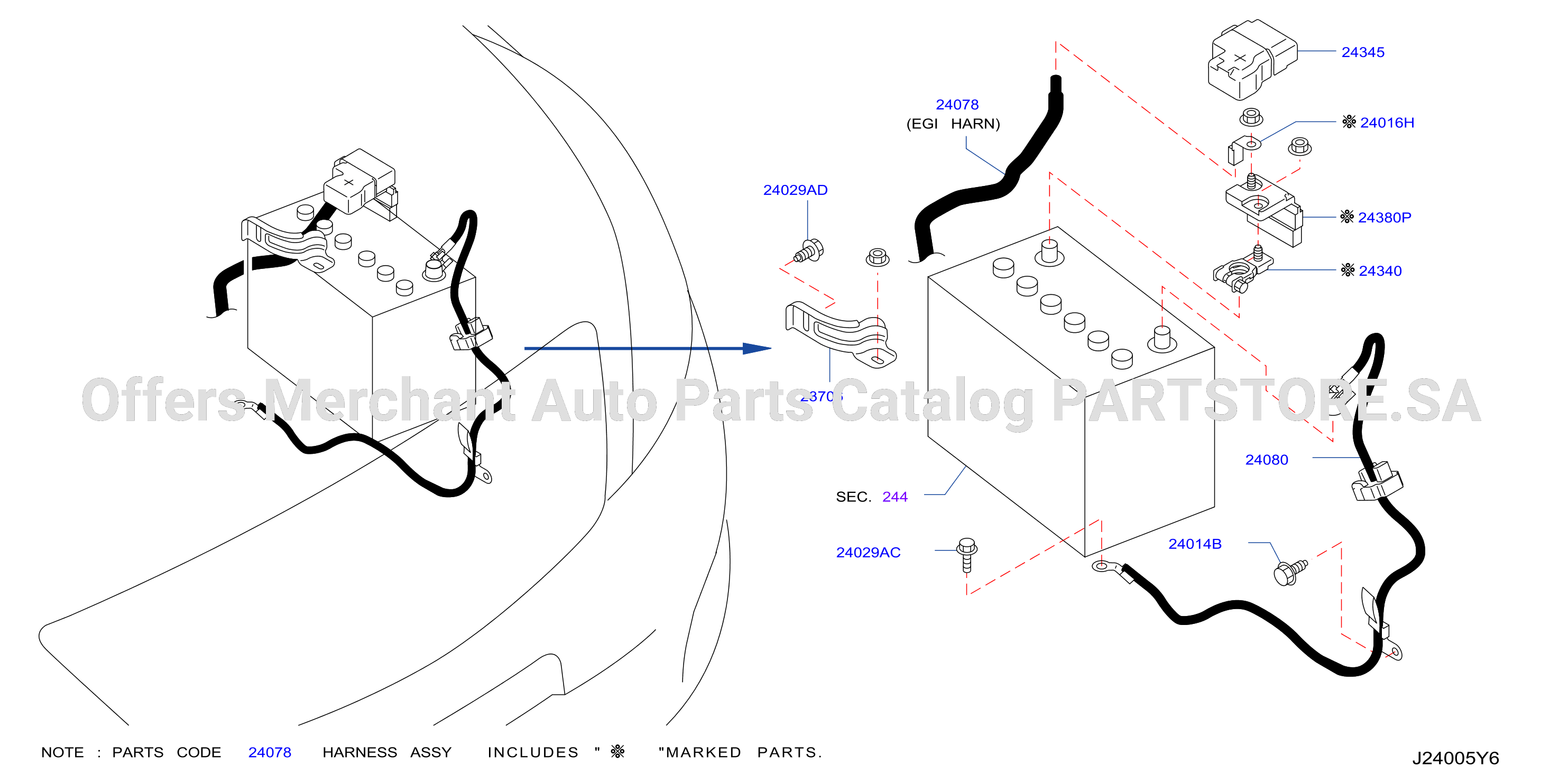 Wiring Battery Harn
