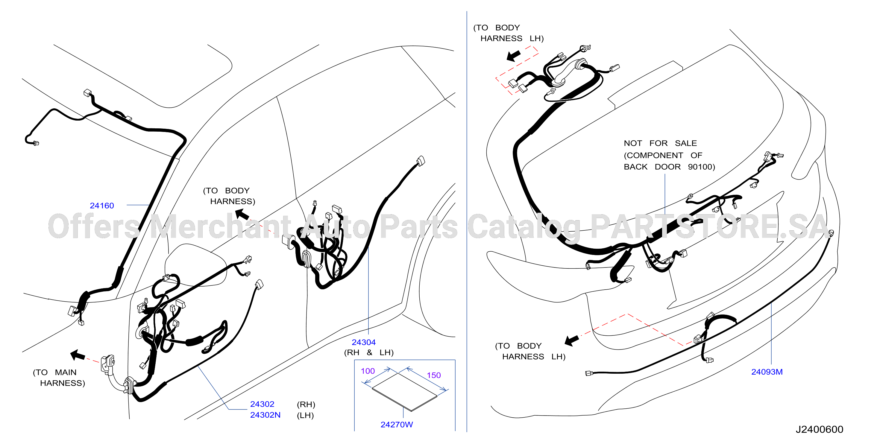 Wiring Door Harness
