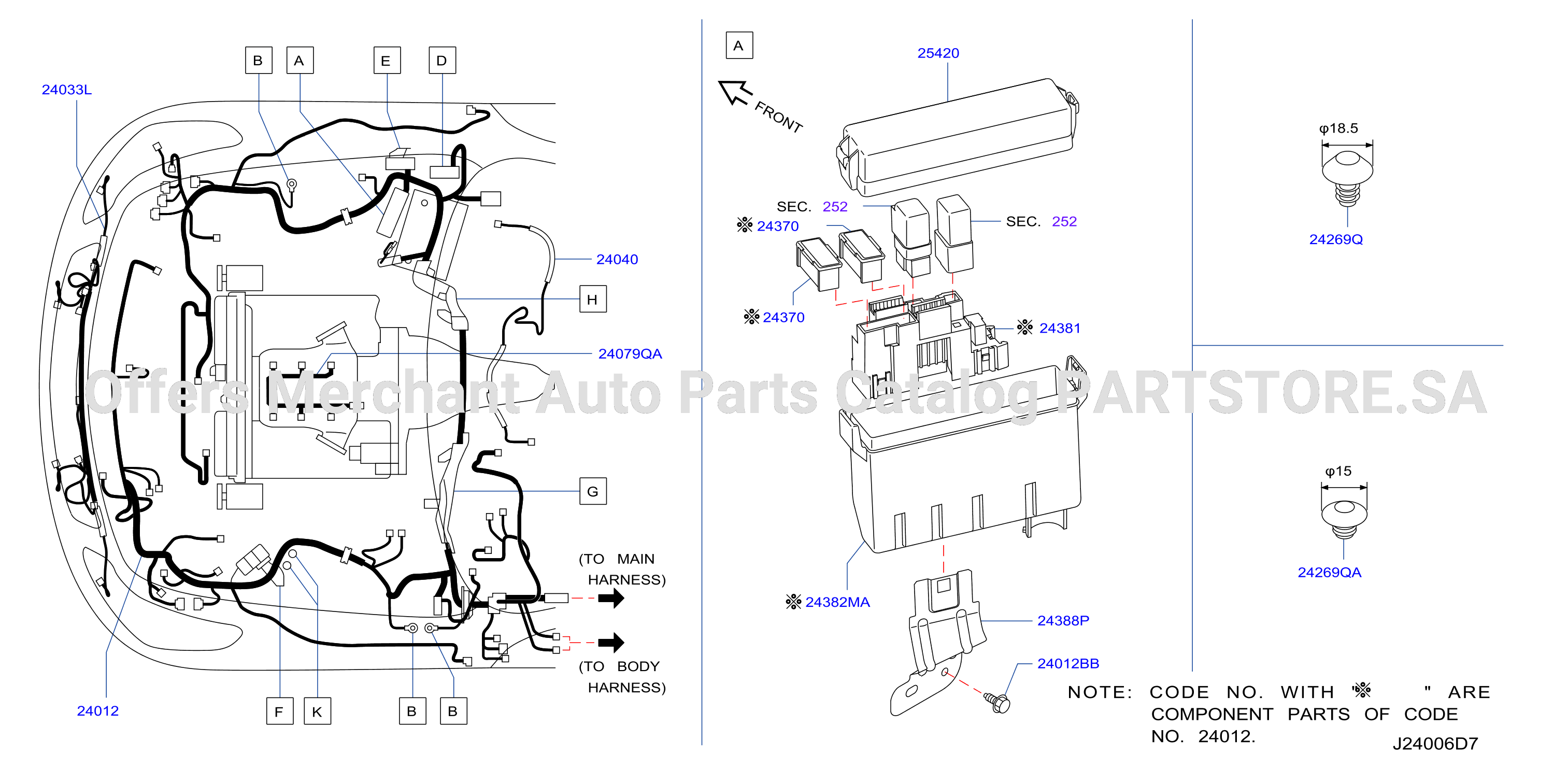 Wiring Engine Room