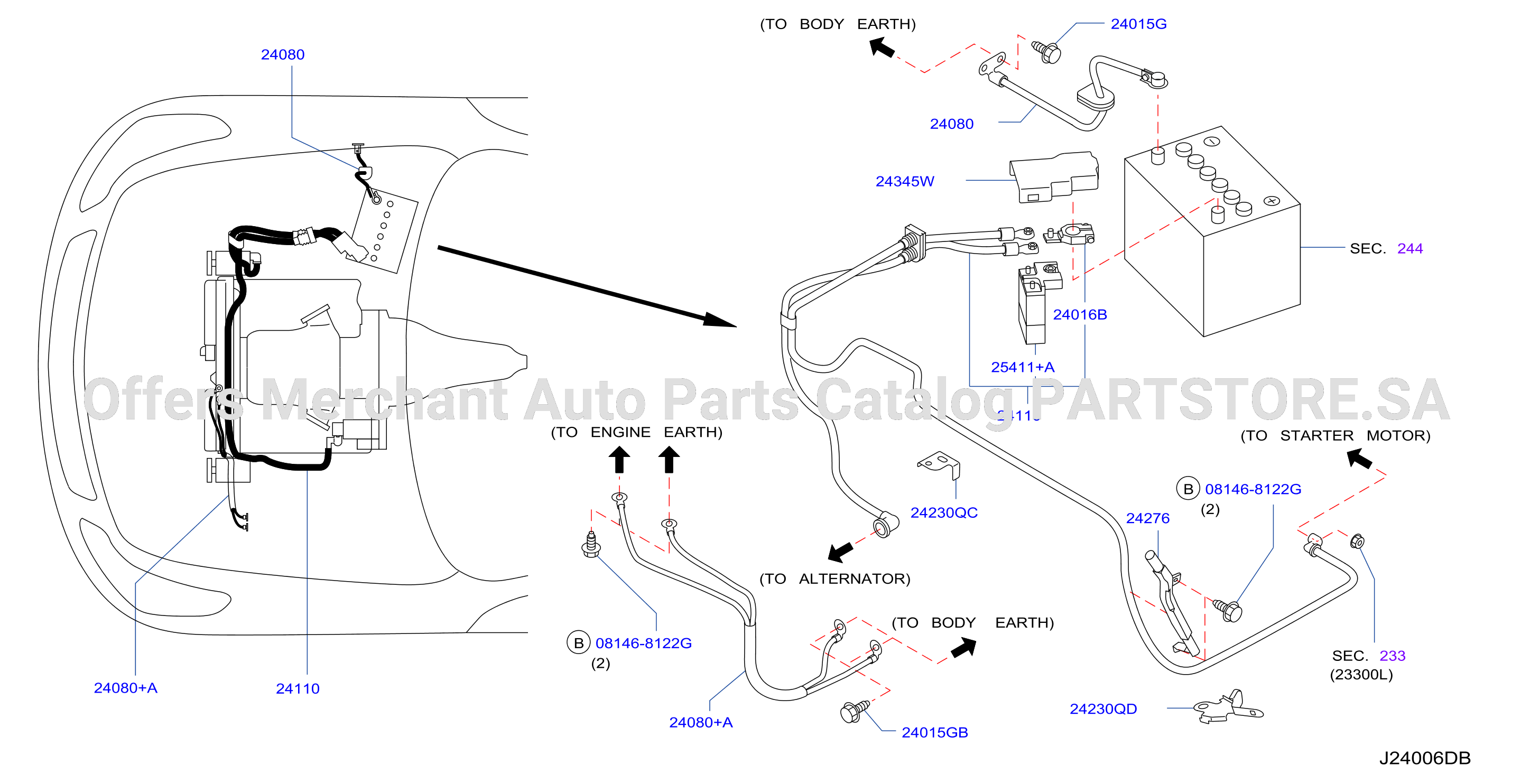 Wiring Battery 4Wd