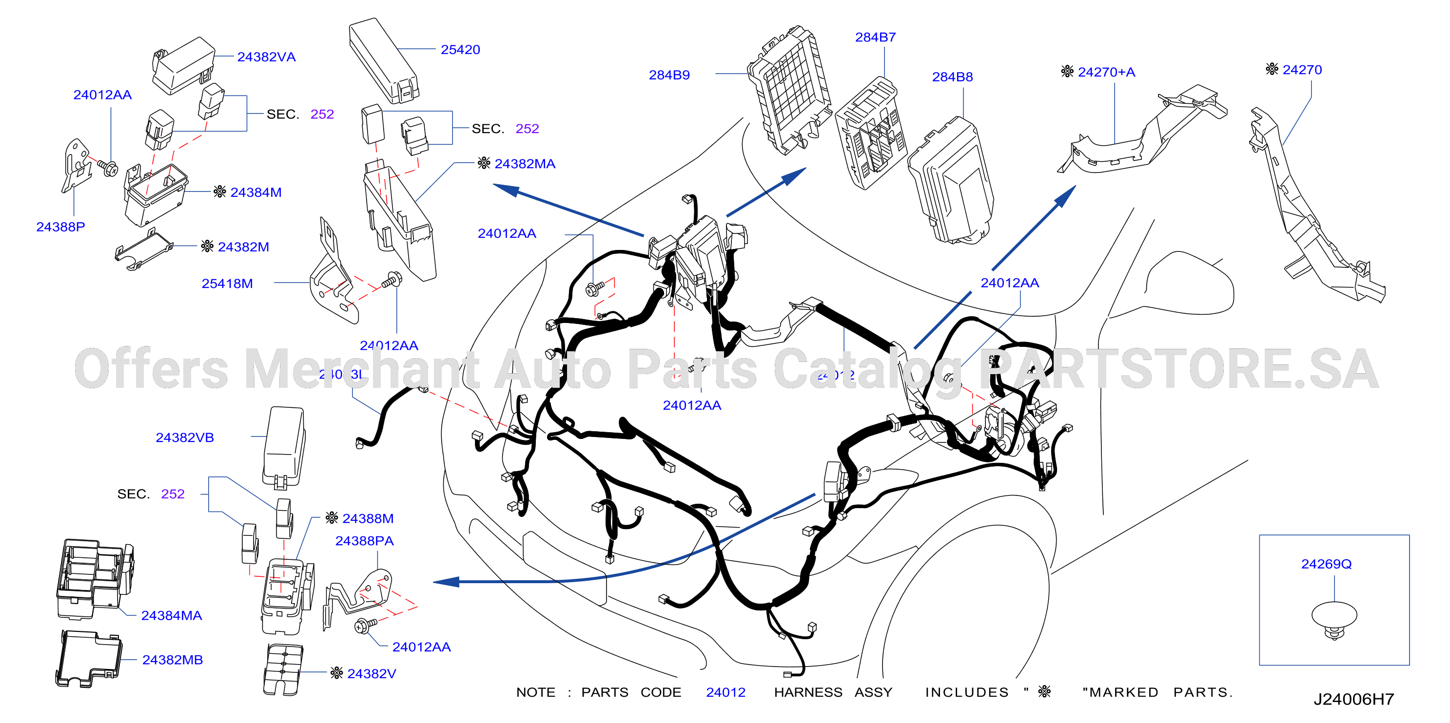 Wiring Engine Room Harness
