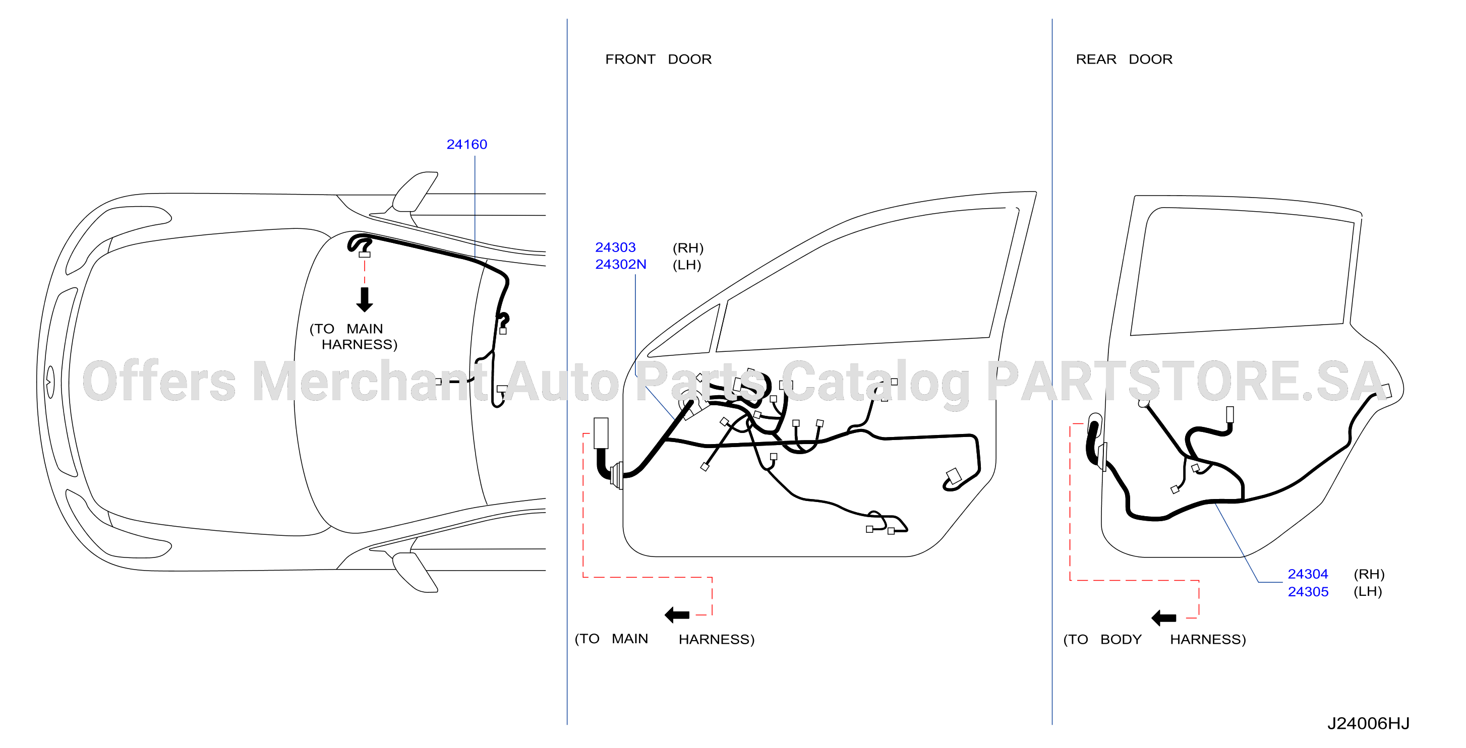 Wiring Roof Door