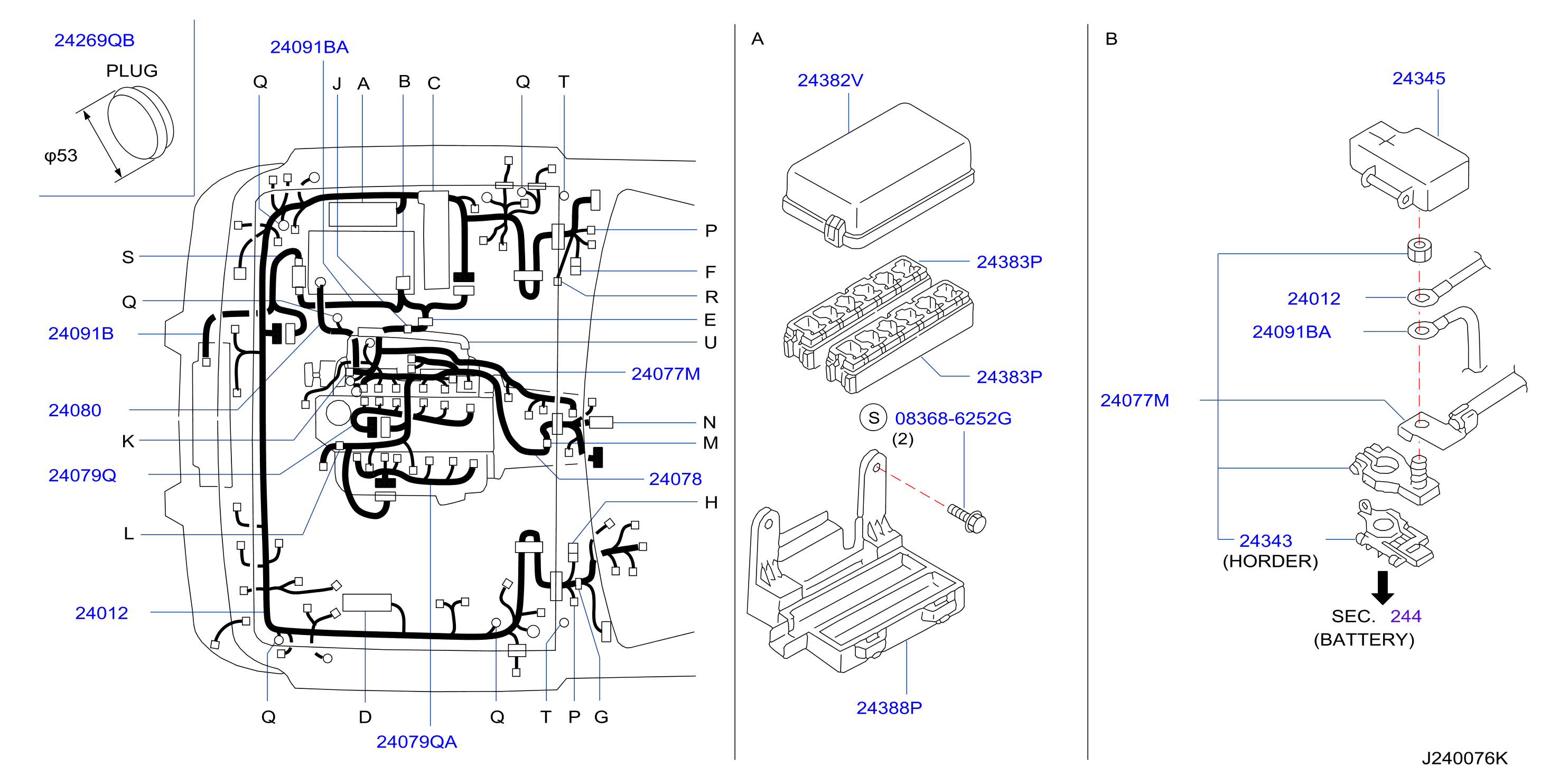 Wiring Engine Room