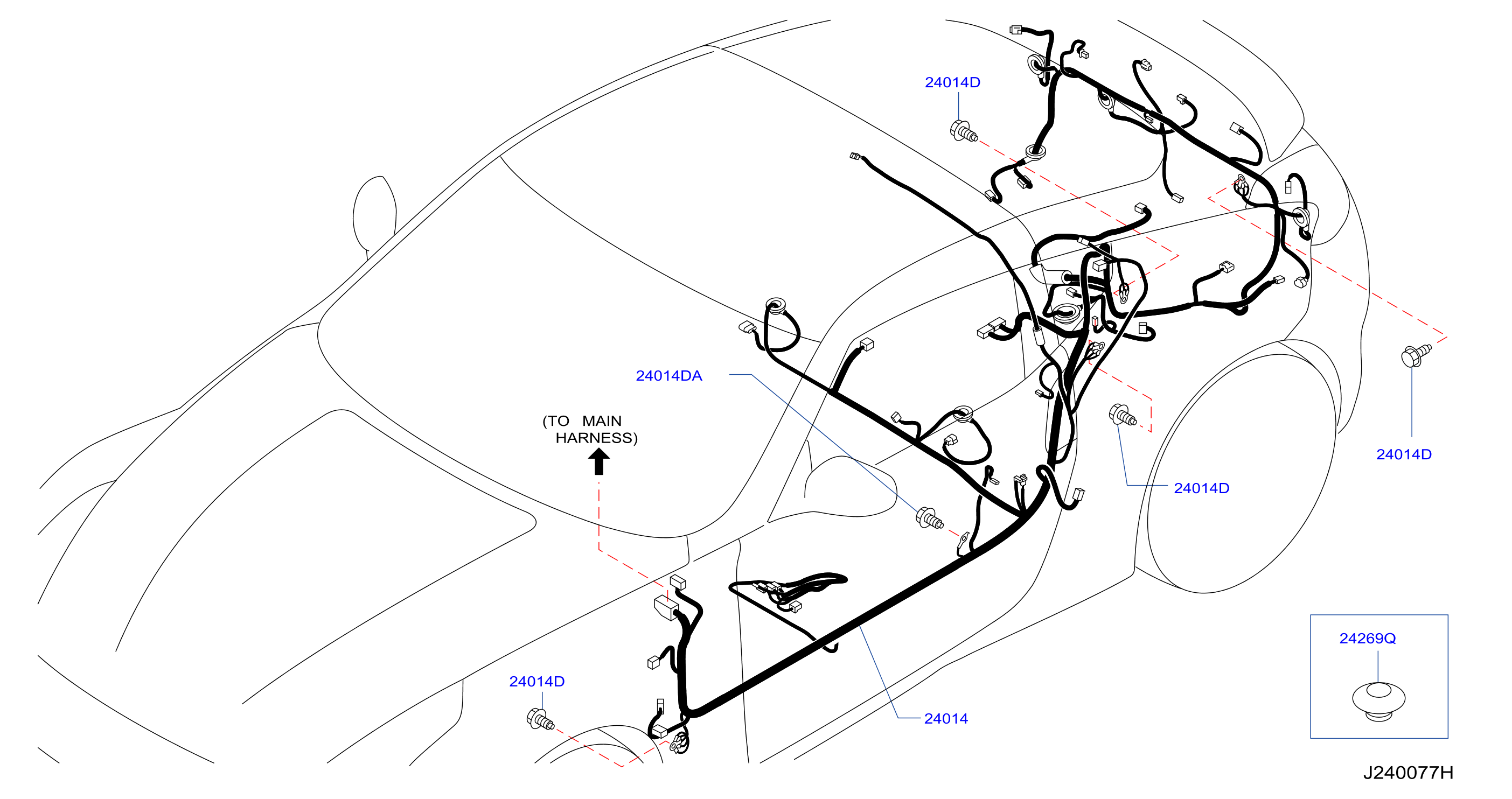 Wiring Body Harn Lh
