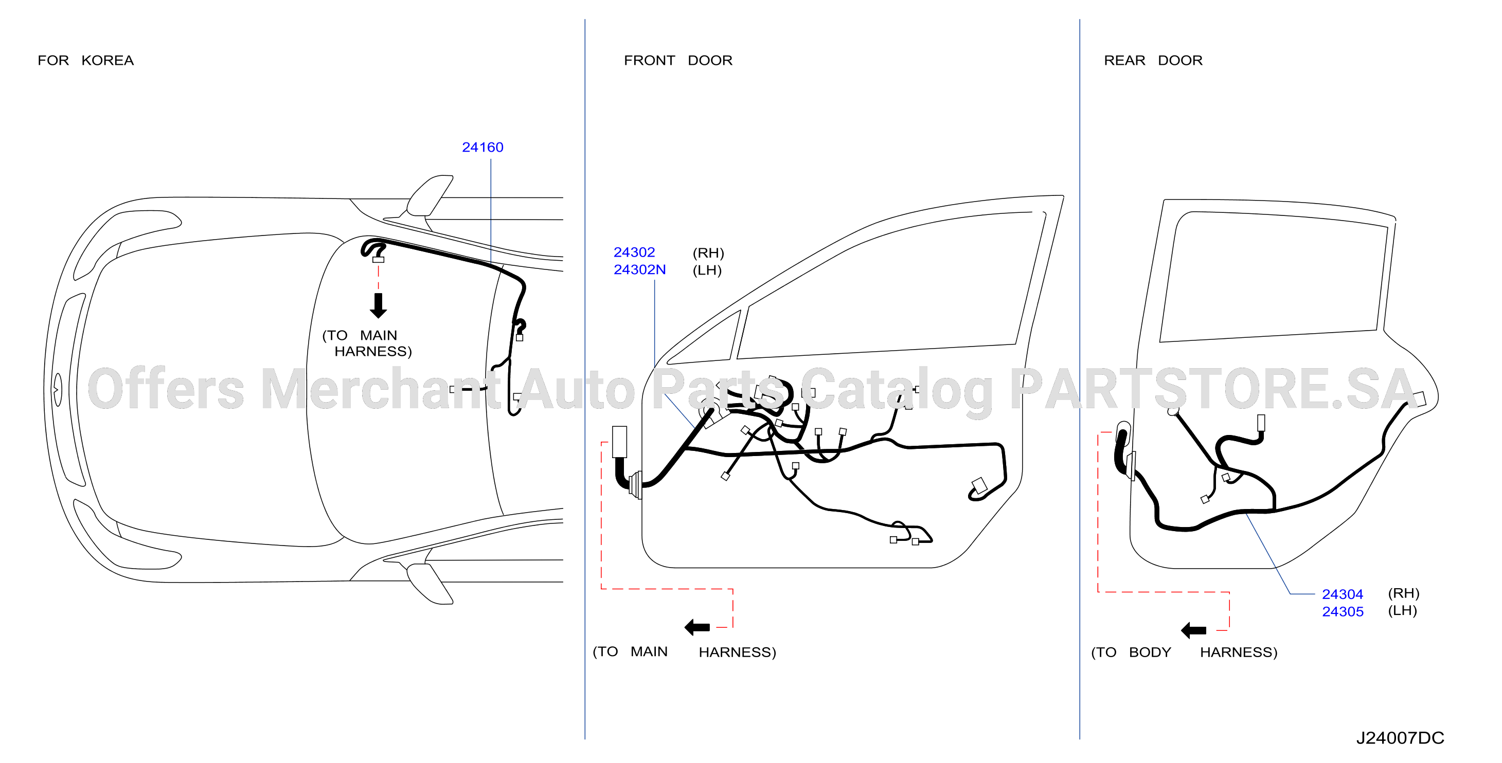 Wiring Roof Door