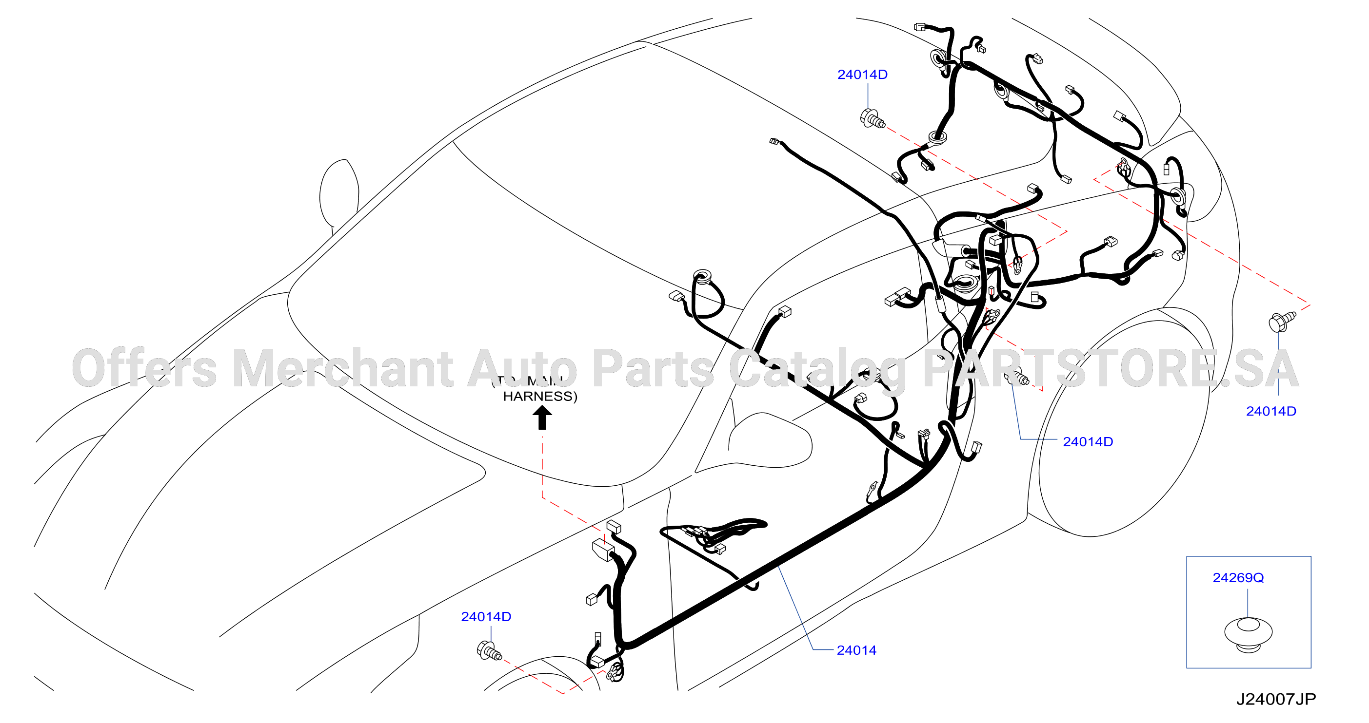 Wiring Body Harn Lh