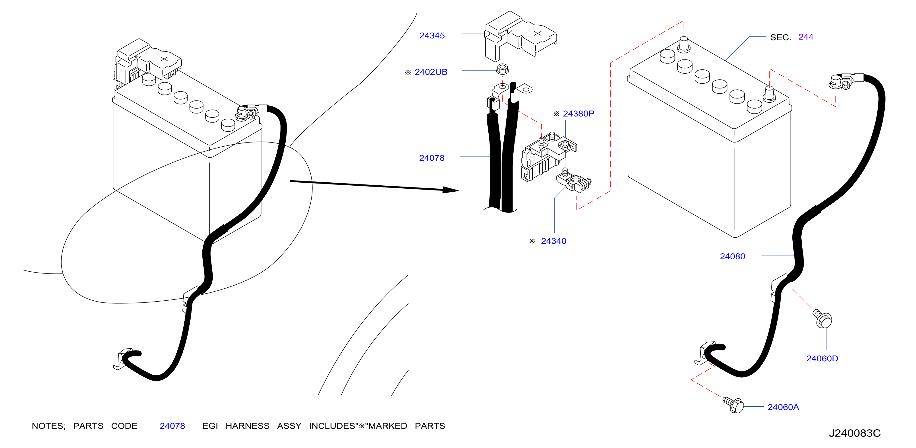 Wiring Battery