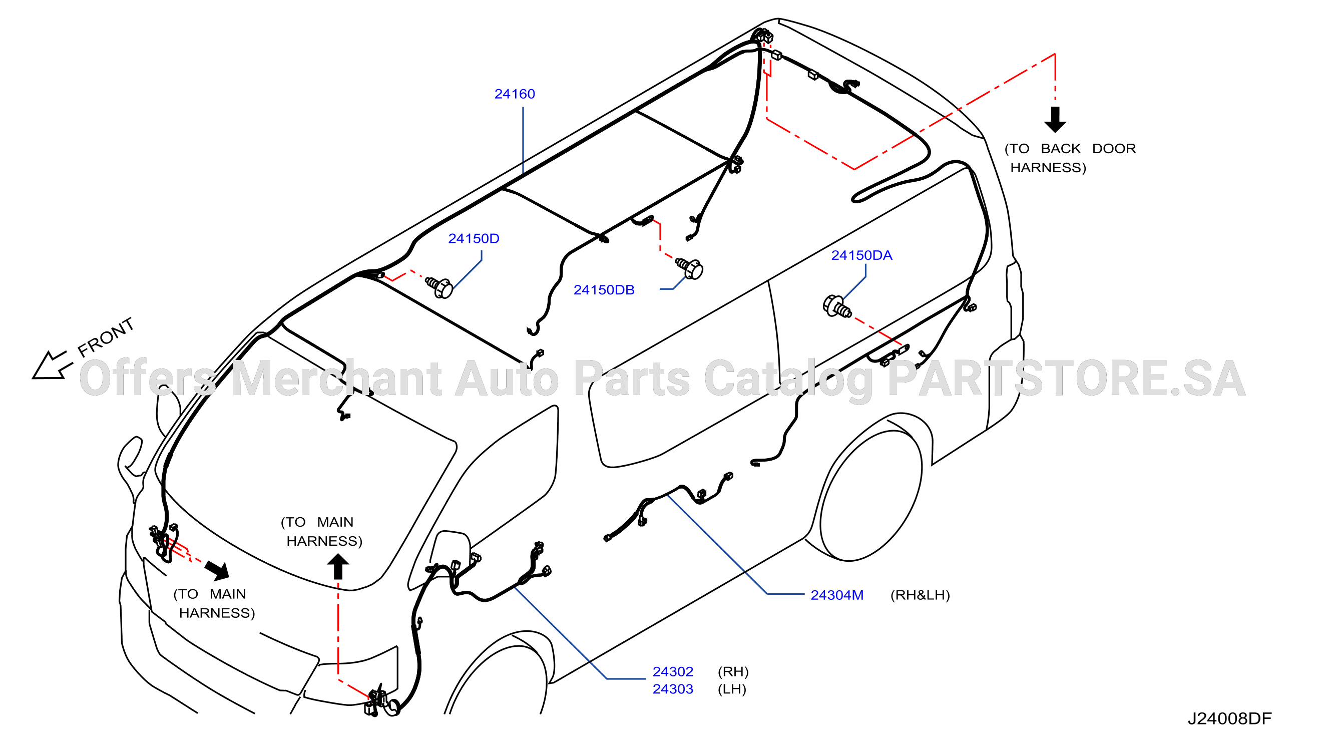 Wiring Door Harn
